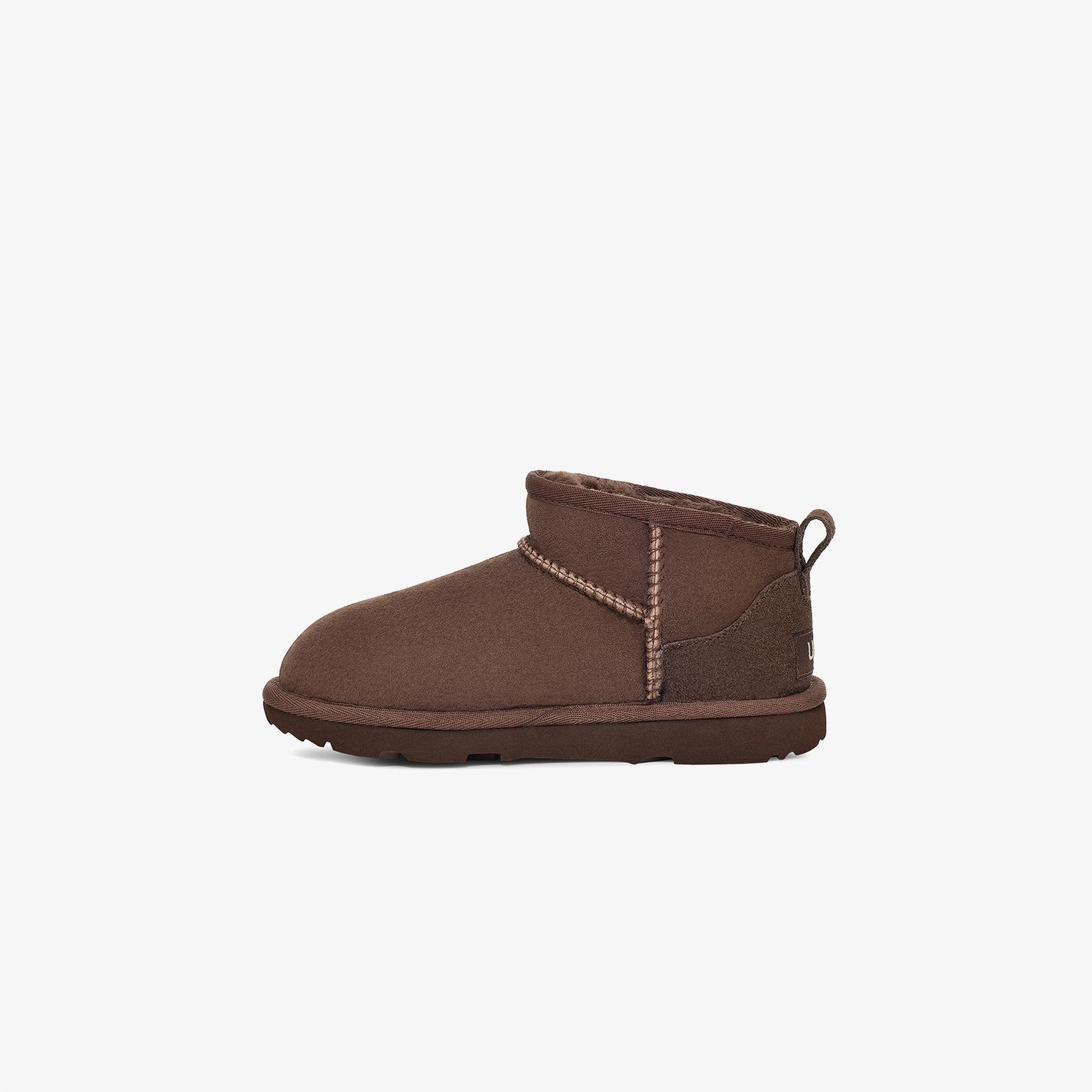 UGG Classic Ultra Mini Çocuk Koyu Kahverengi Bot