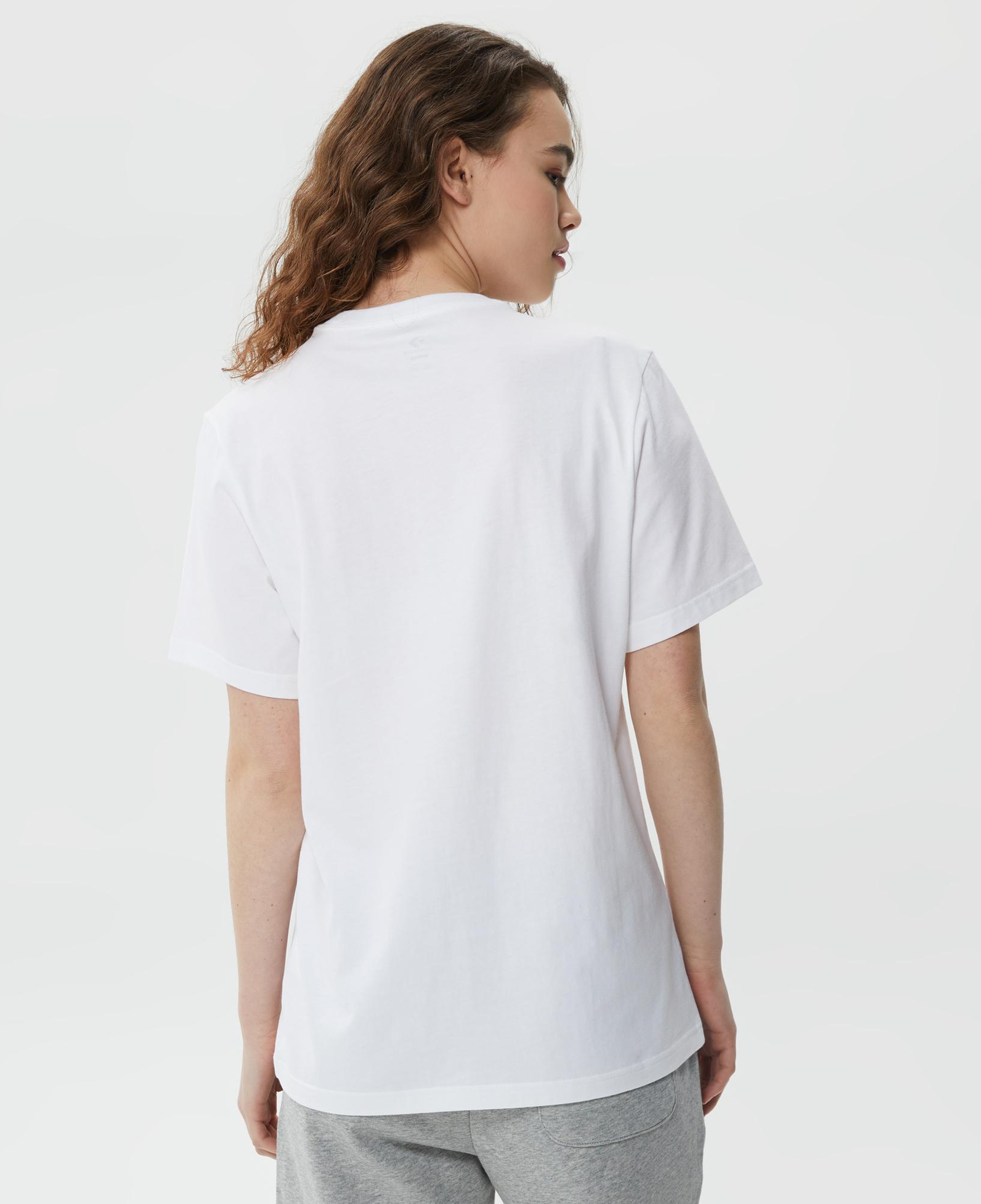 Converse Go-To Star Chevron Logo Unisex Beyaz T-Shirt