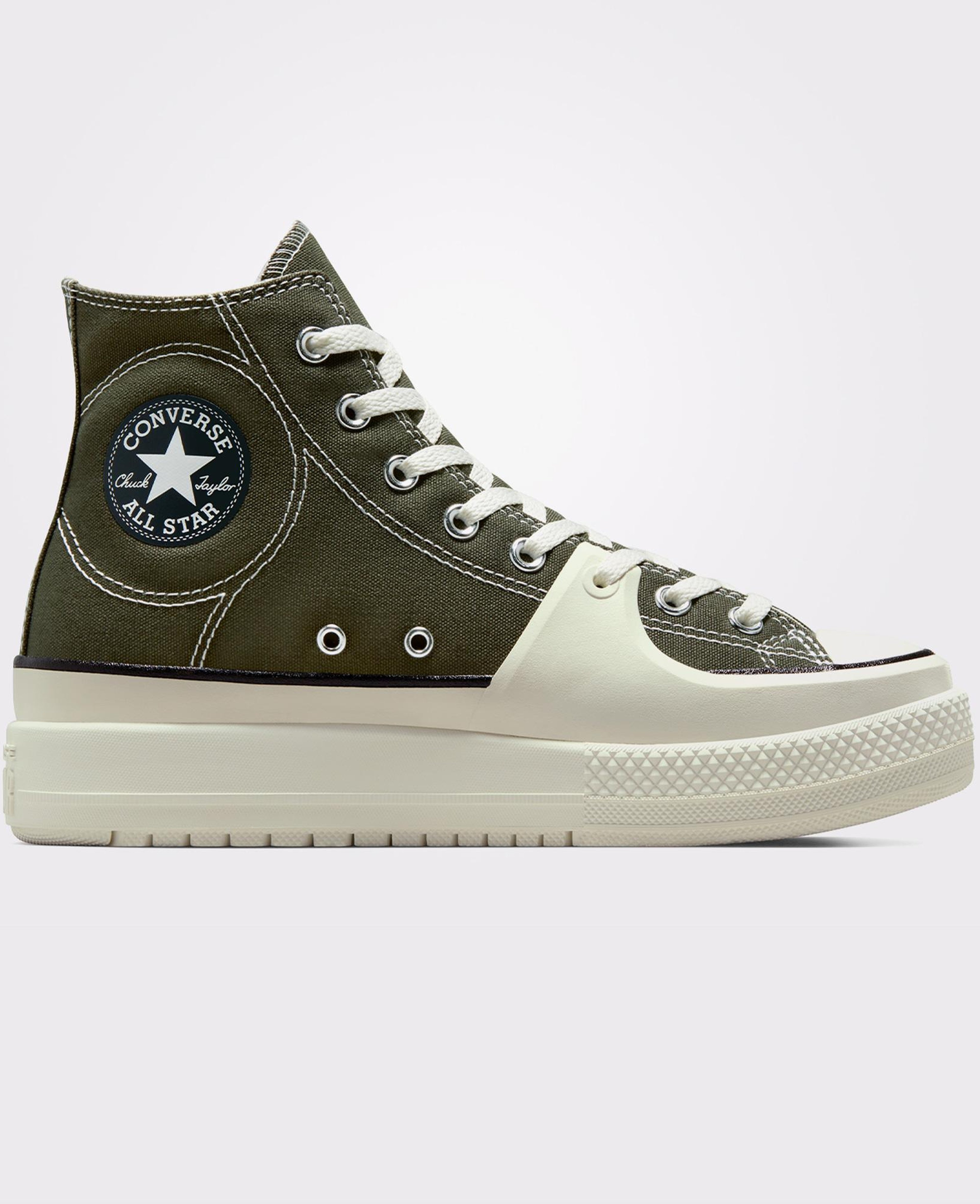 Converse Chuck Taylor All Star Construct  Unisex Haki Sneaker
