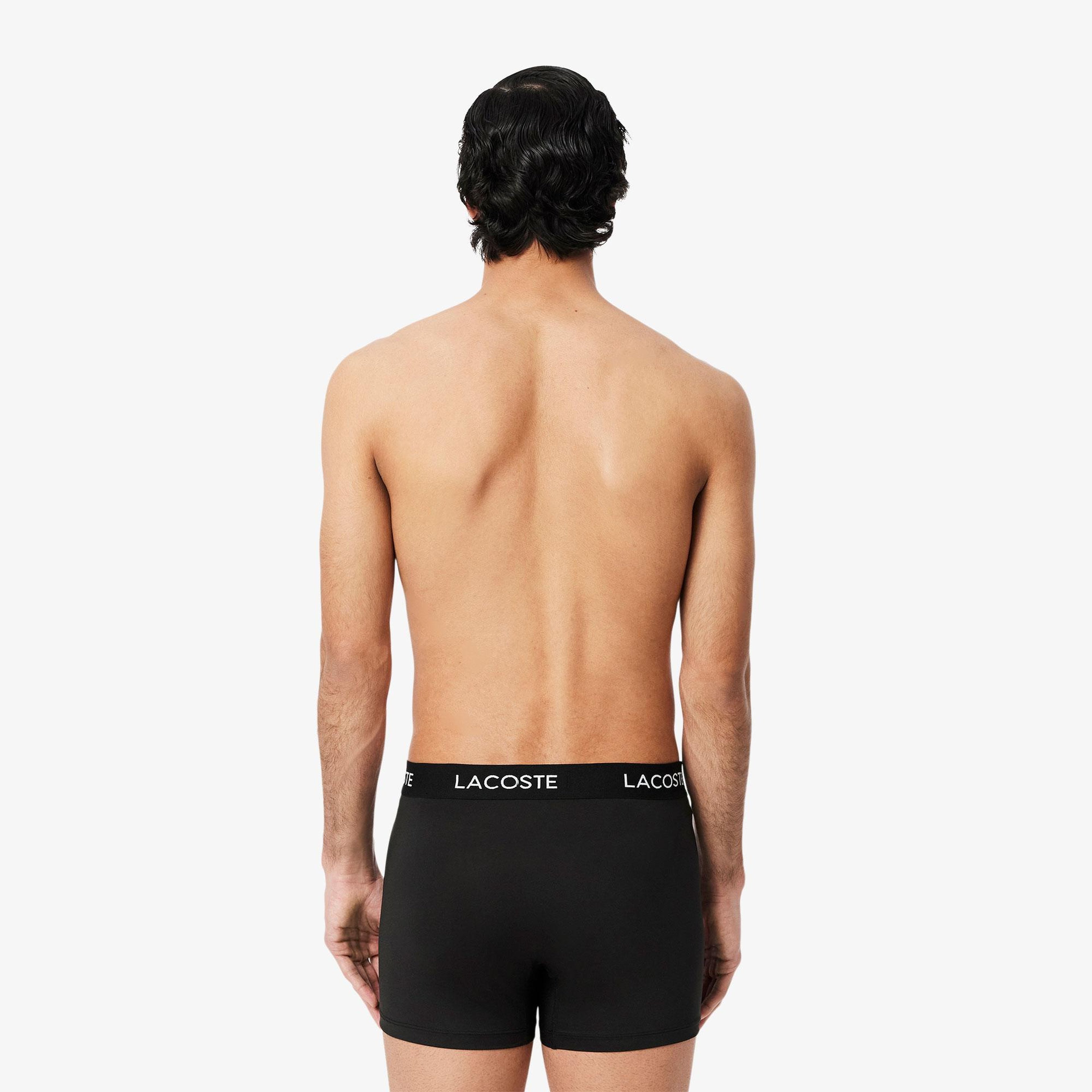 Erkek 3'lü Siyah Boxer