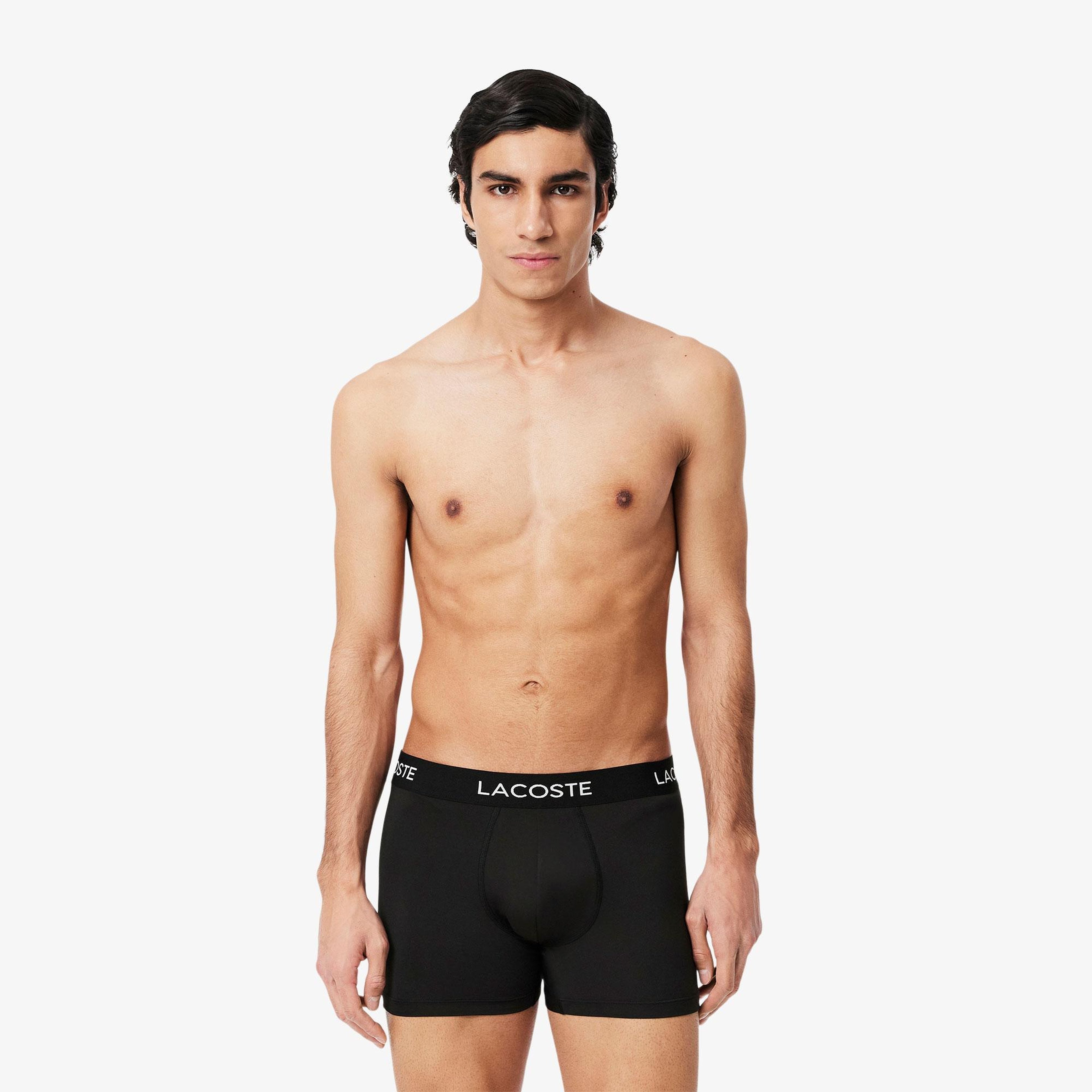 Erkek 3'lü Siyah Boxer