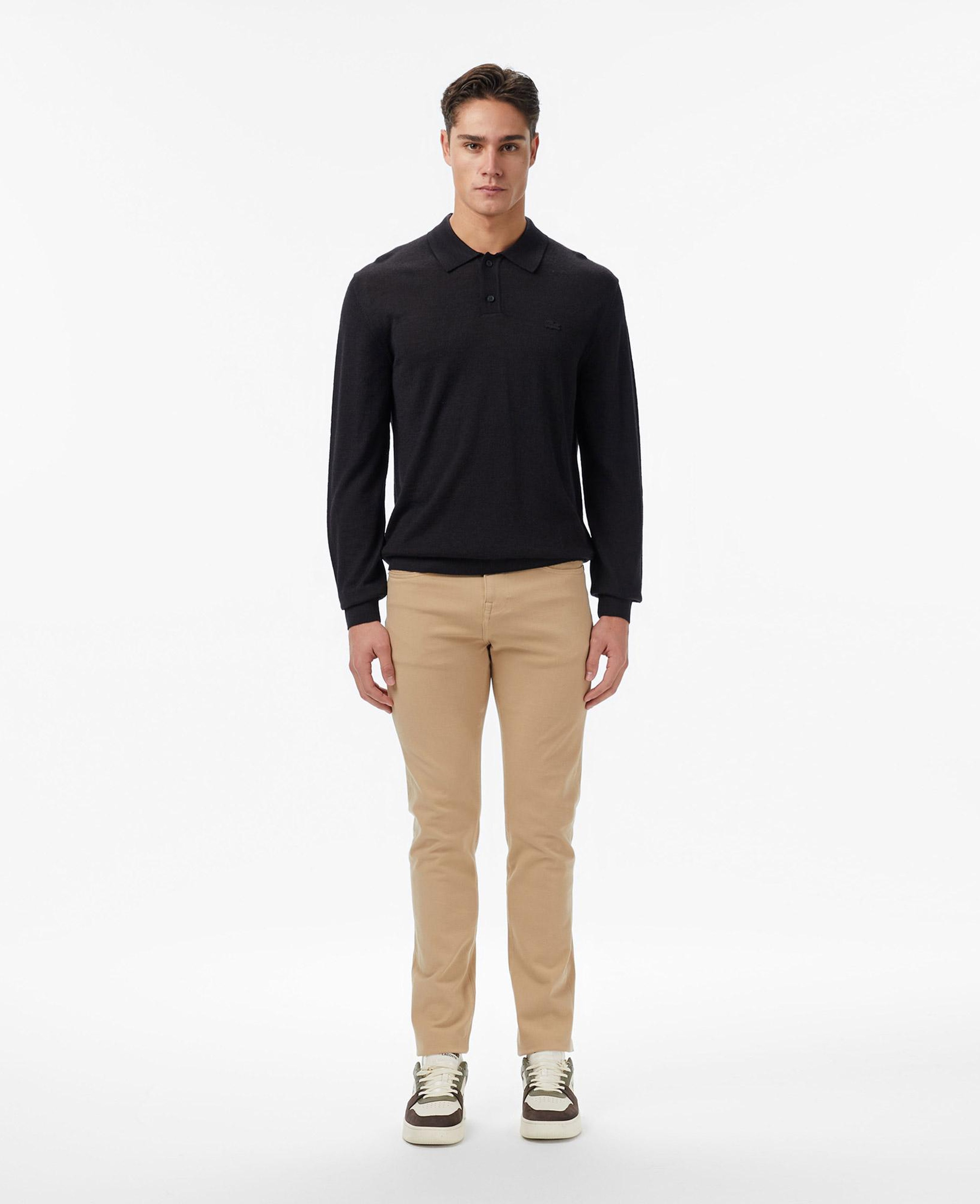 Lacoste Erkek Slim Fit Bej Jean Pantolon
