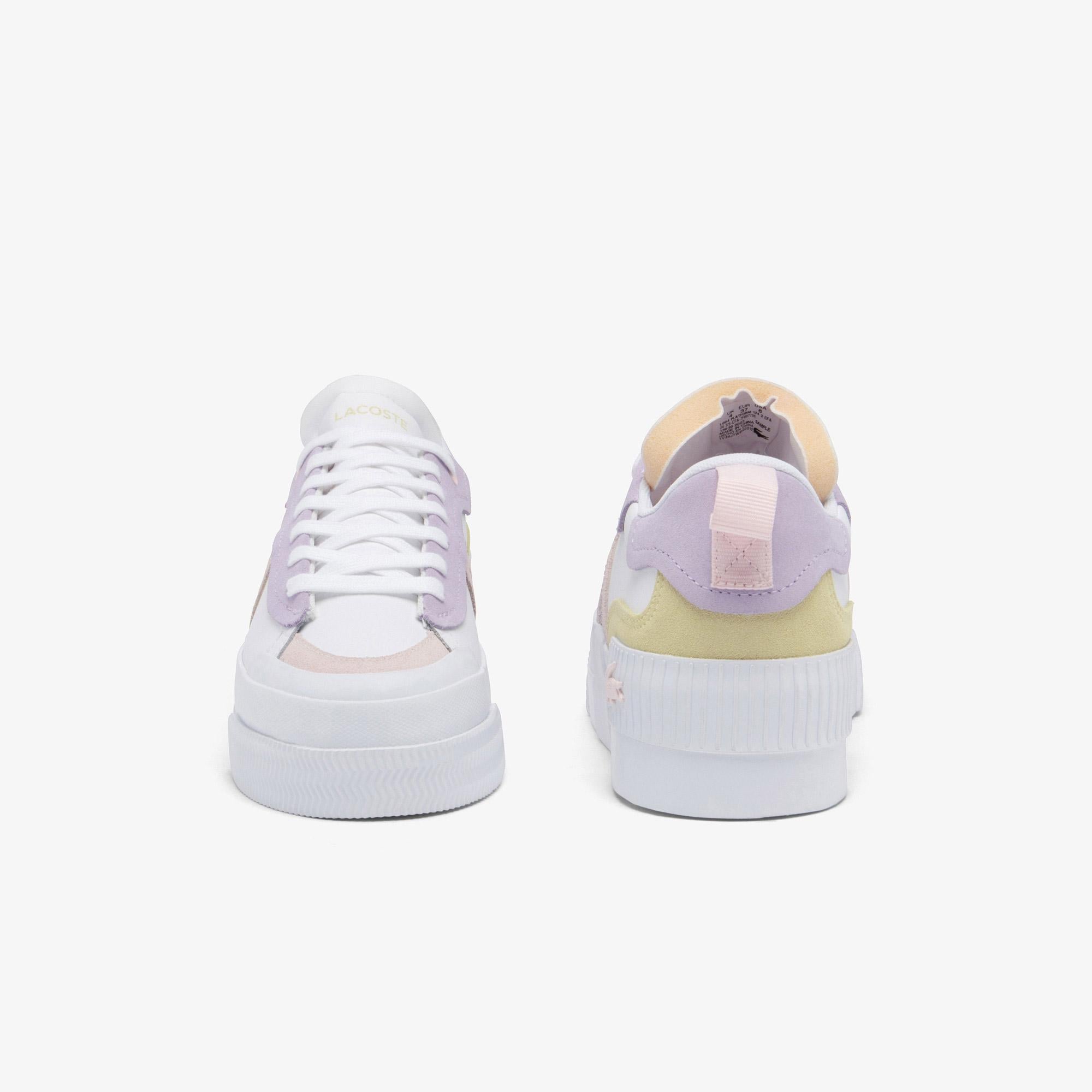 L004 Platform Kadın Beyaz Sneaker