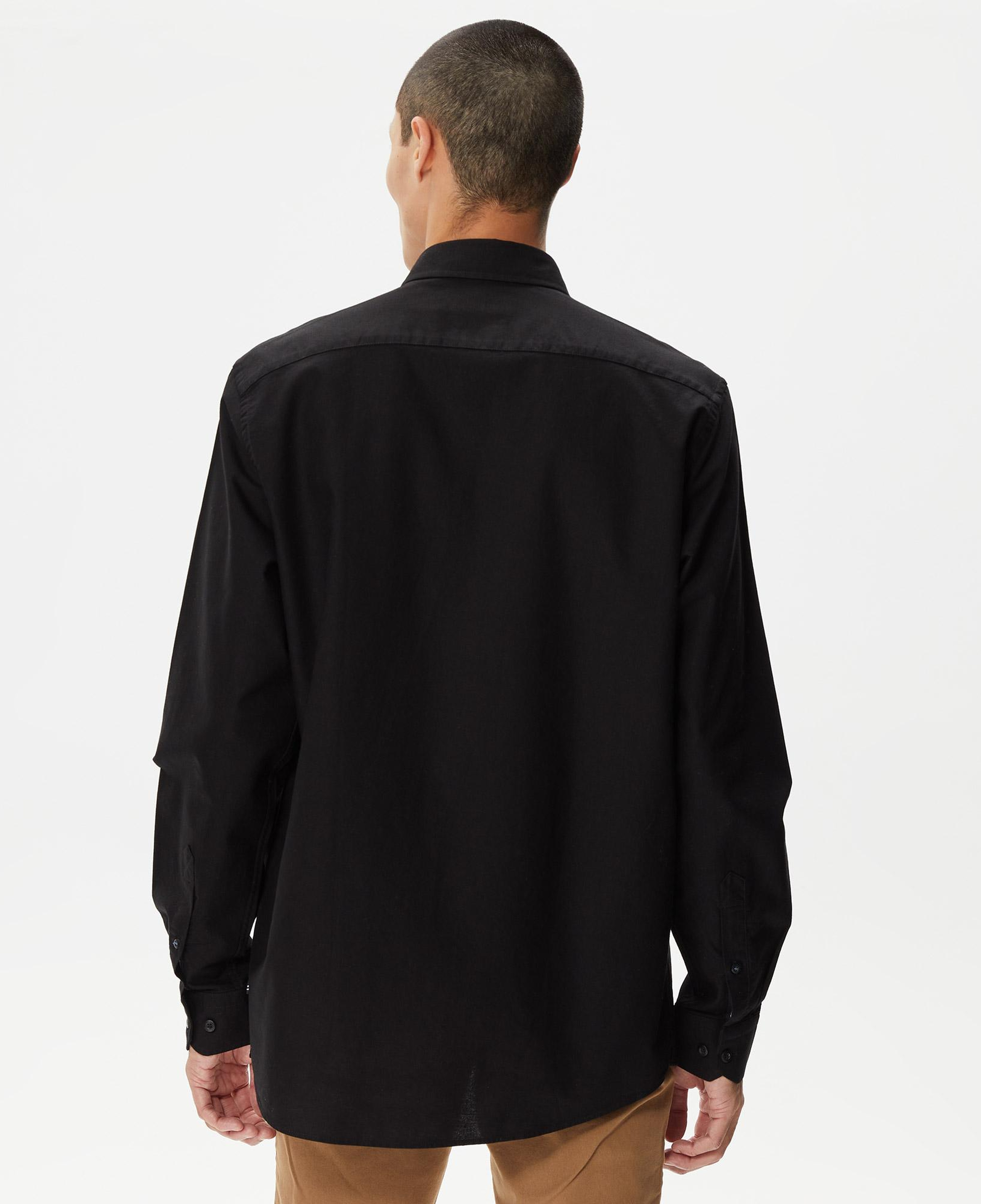 Nautica Erkek Siyah Classic Fit Gömlek