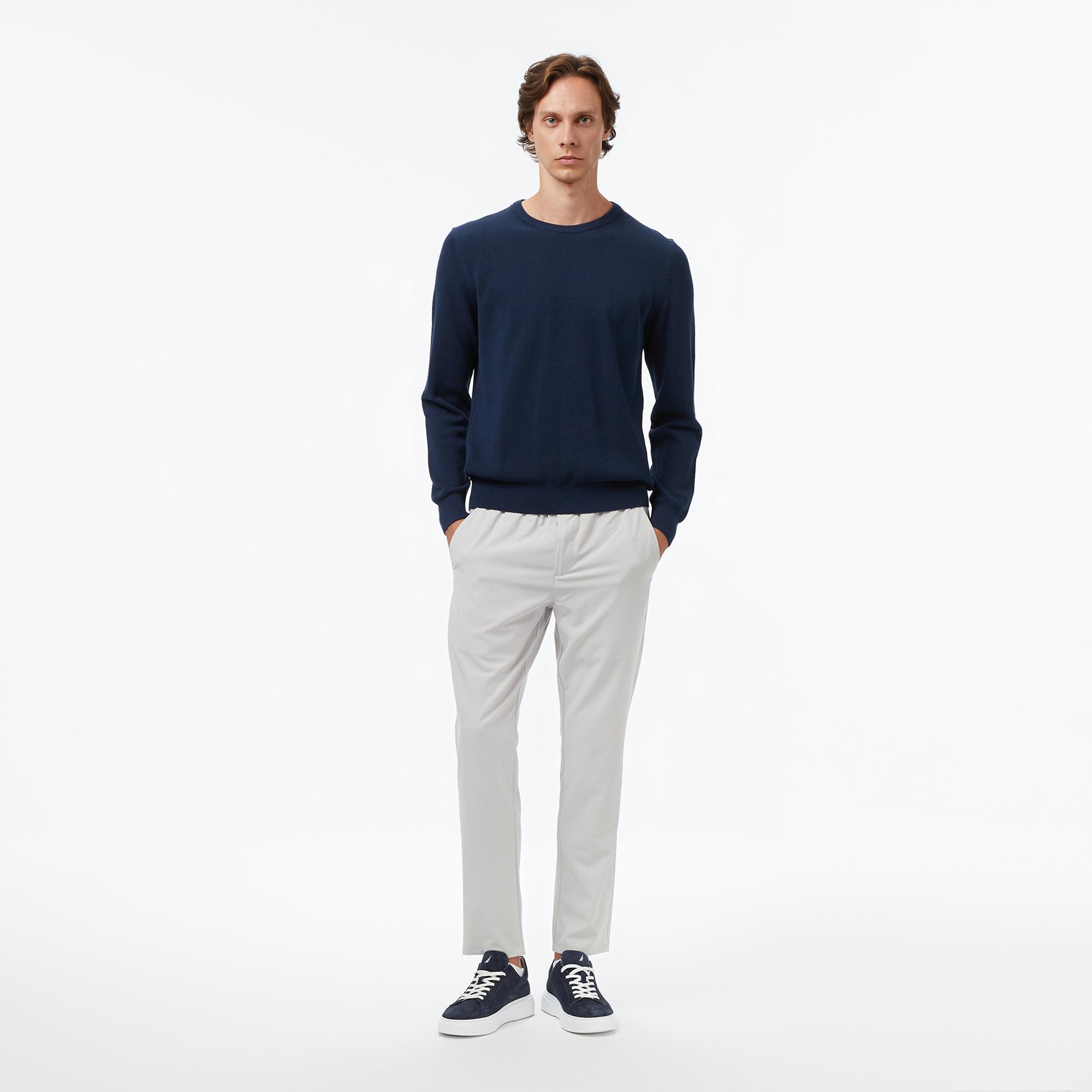 Nautica Erkek Lacivert Classic Fit Kazak