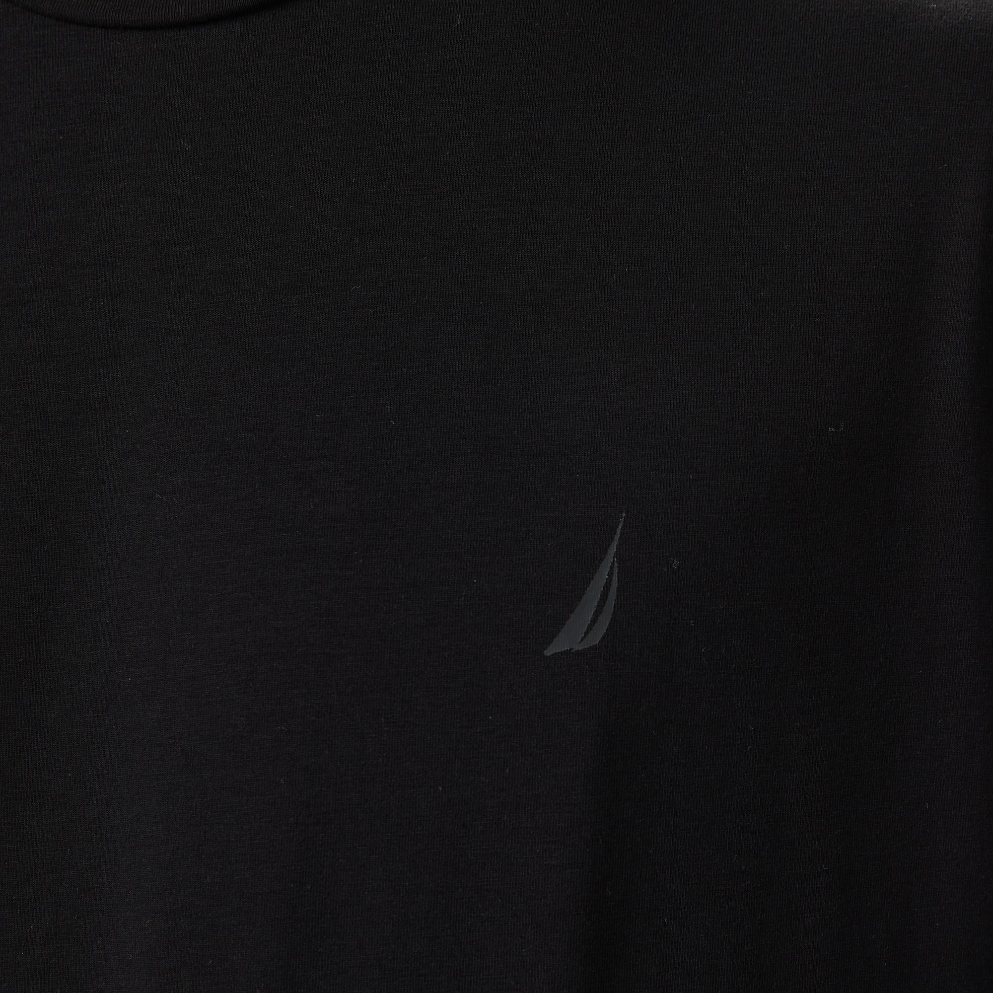 Nautica Erkek Siyah Classic Fit T-Shirt