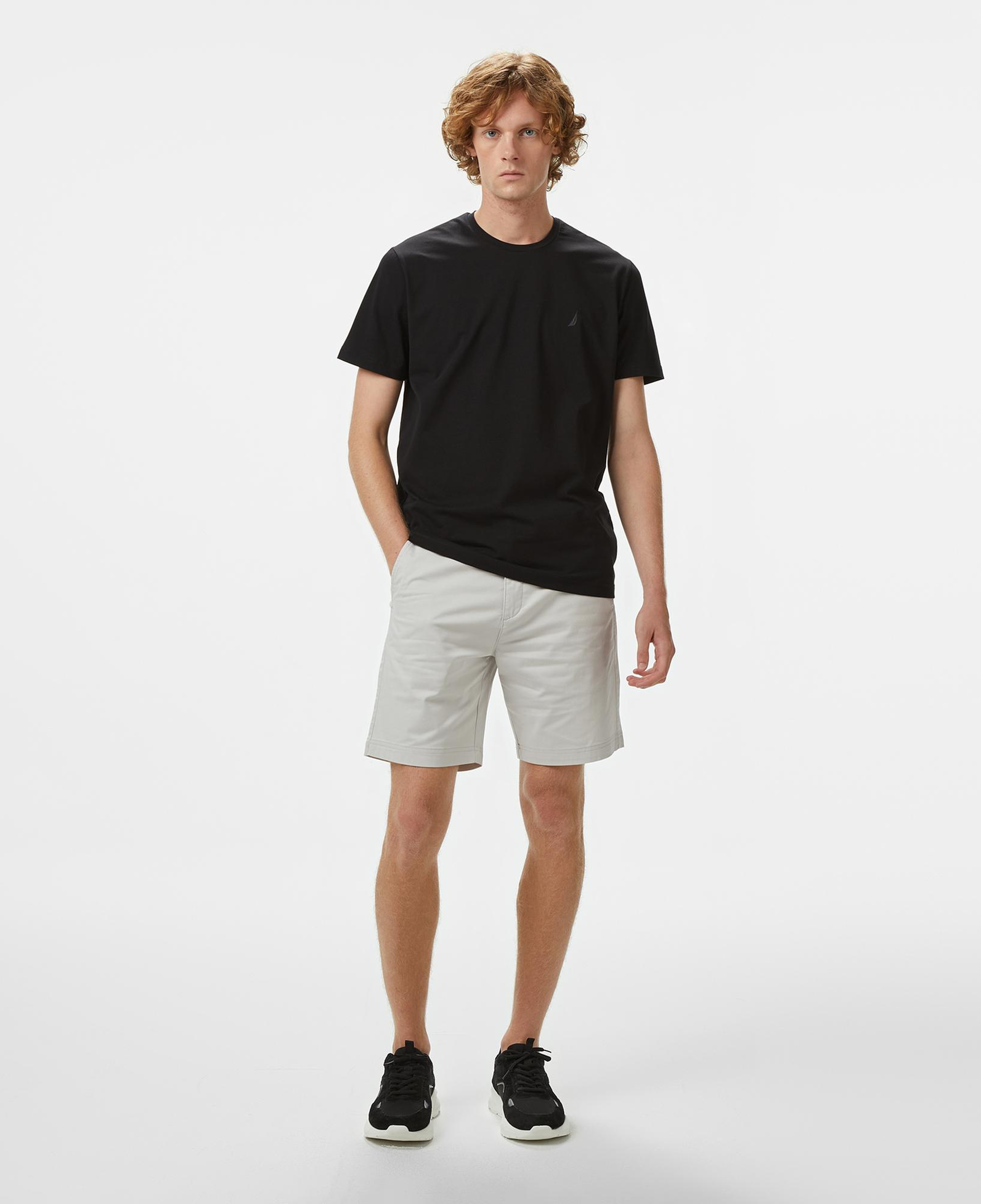 Nautica Erkek Siyah Classic Fit T-Shirt