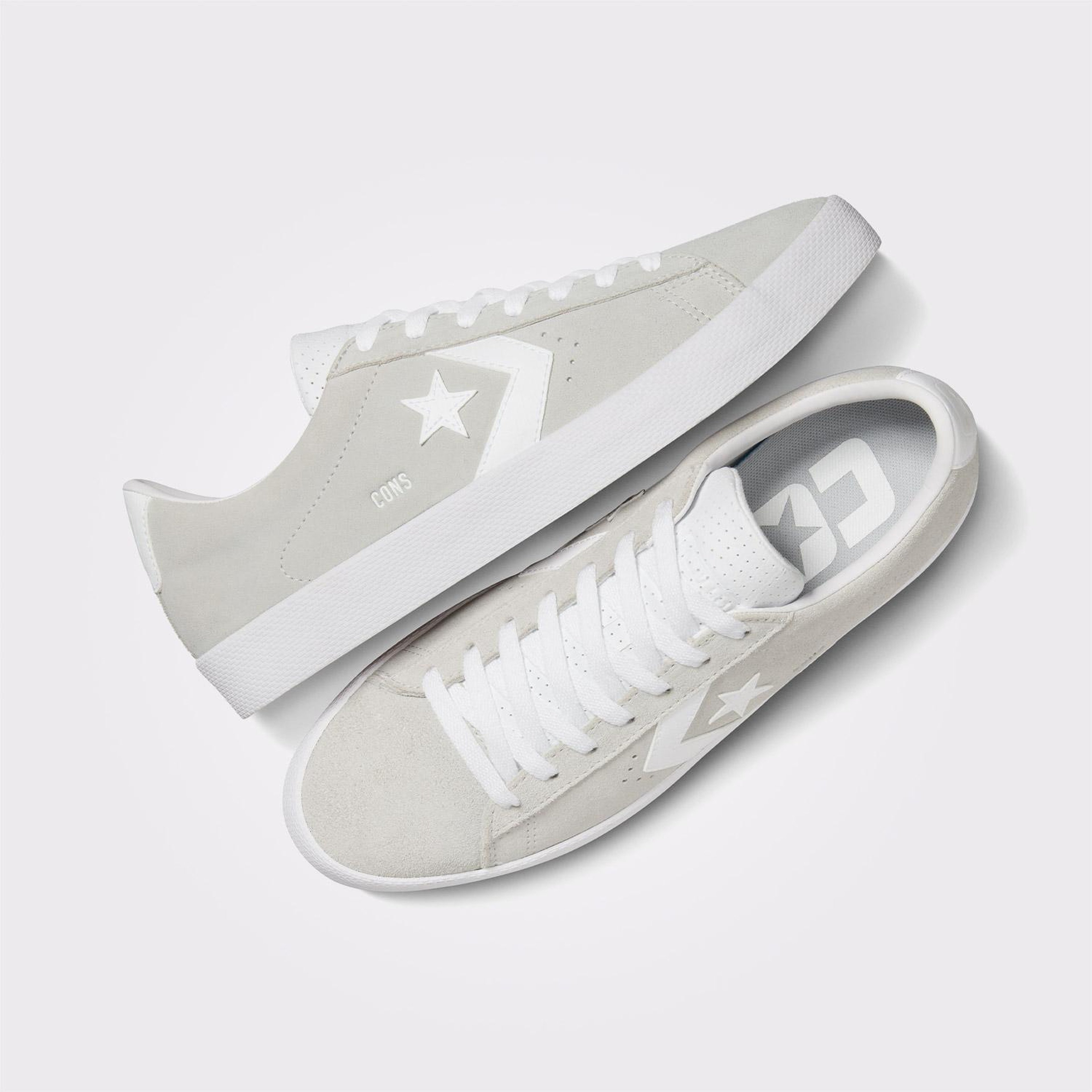 Converse Cons Pro Unisex Gri Deri Sneaker