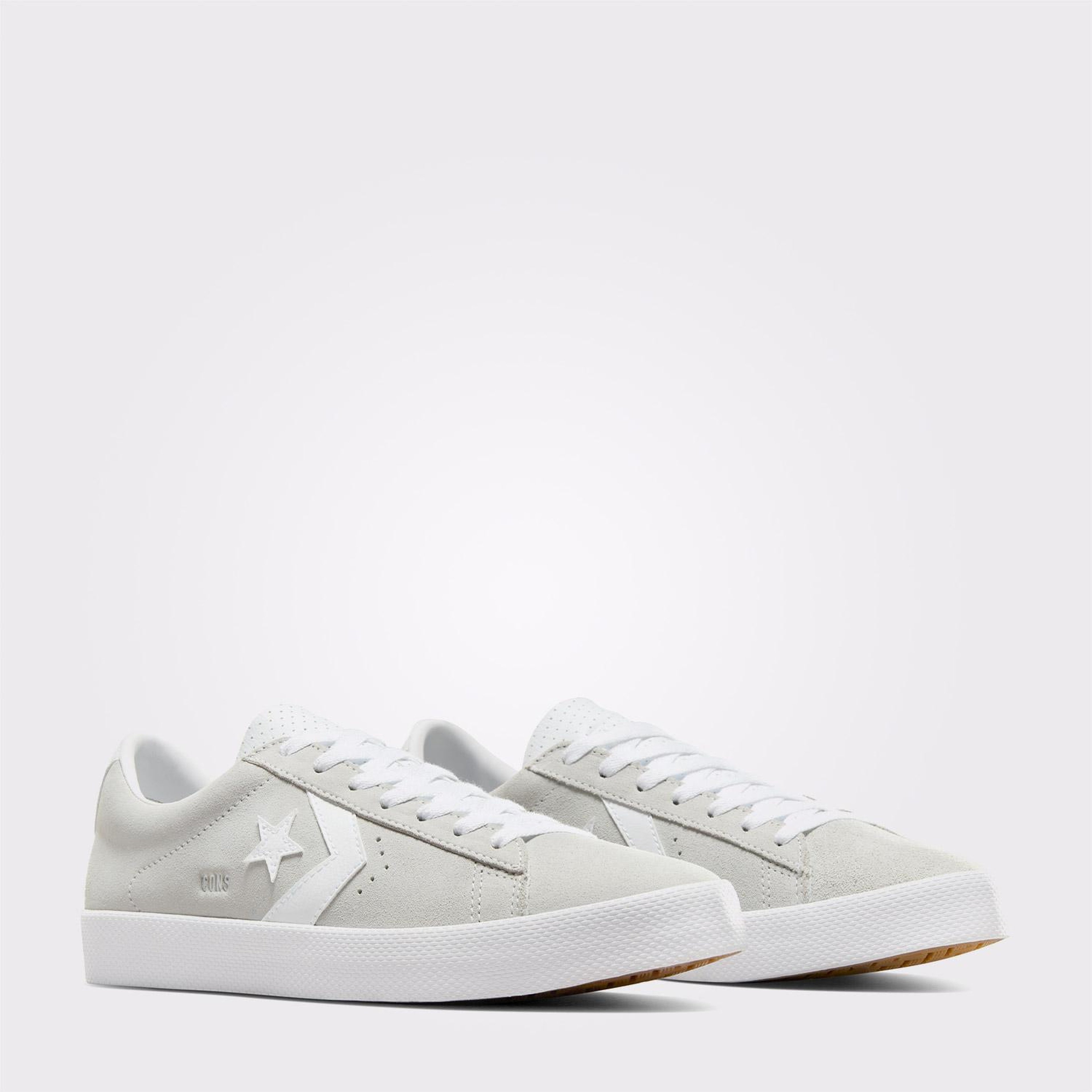Converse Cons Pro Unisex Gri Deri Sneaker