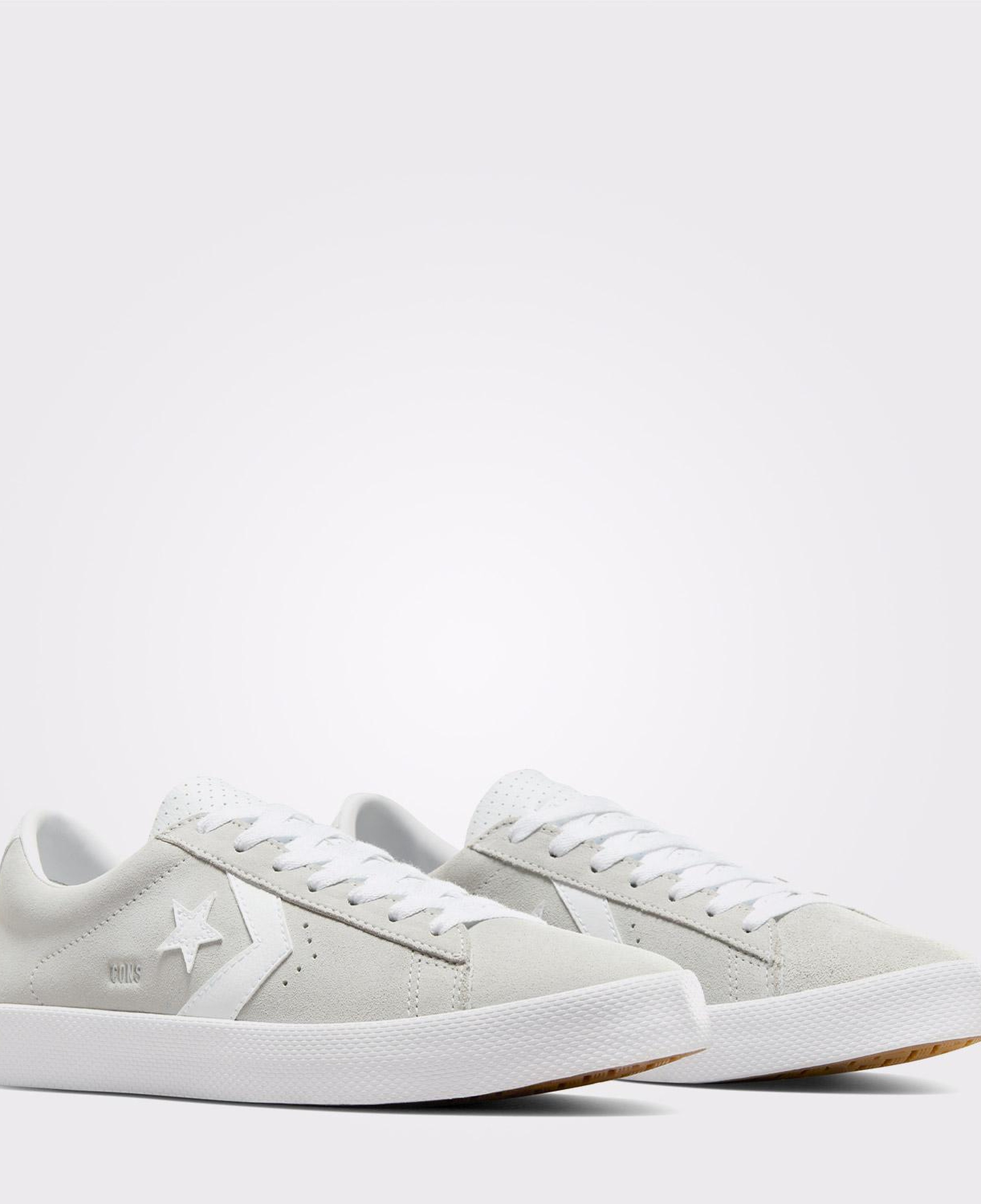 Converse Cons Pro Unisex Gri Deri Sneaker