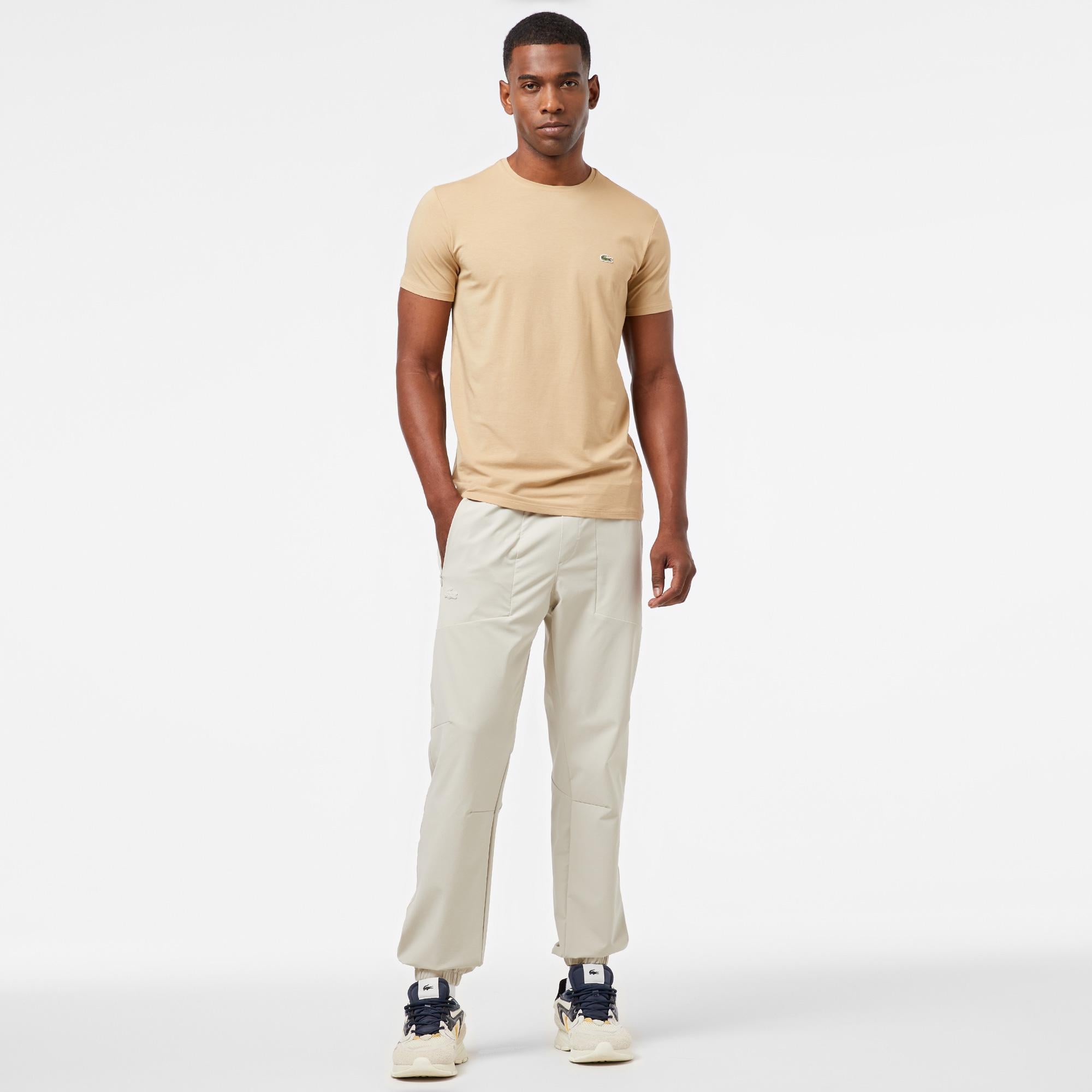 Erkek Jogger Krem Pantolon