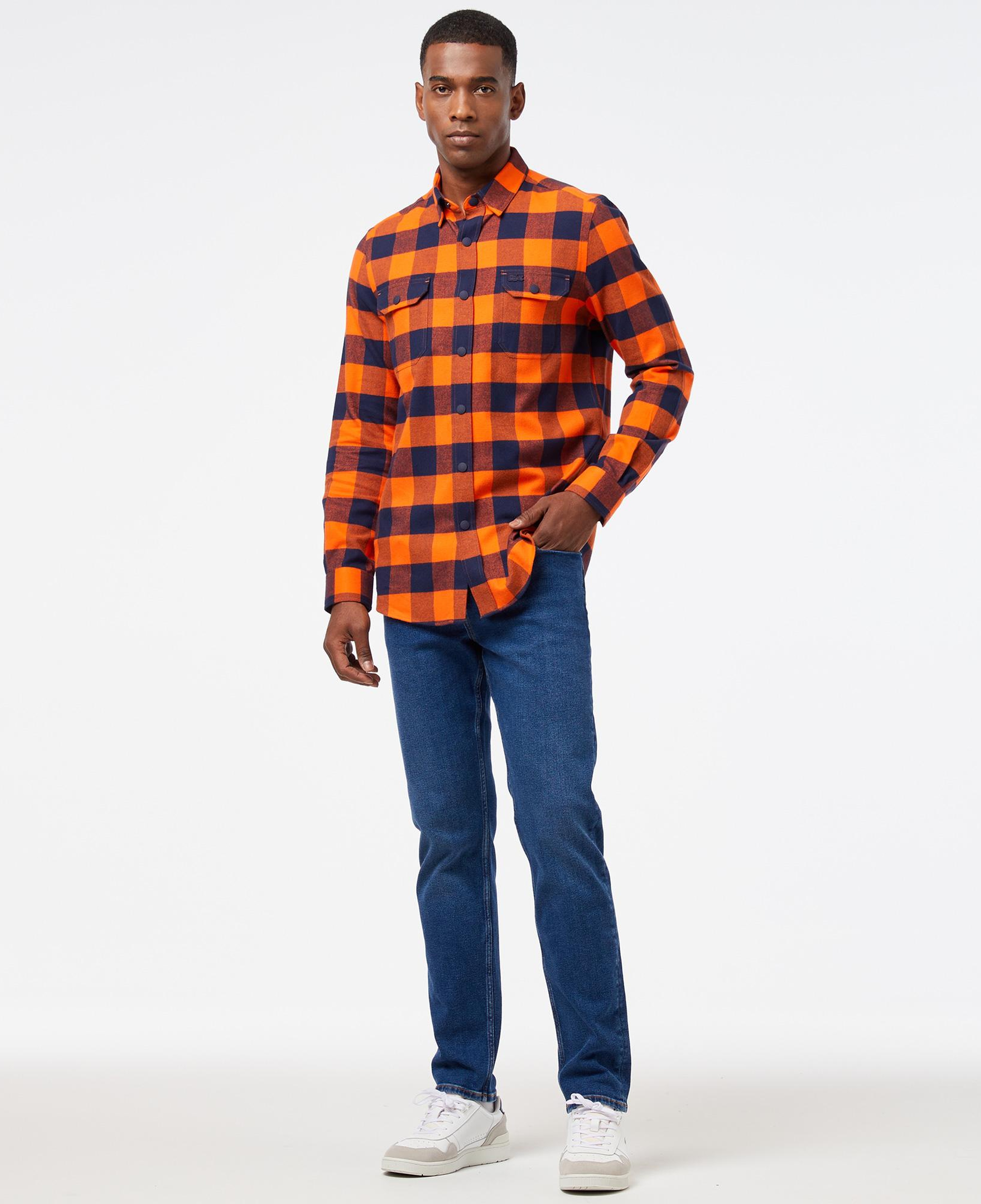 Erkek Regular Fit Koyu Mavi Jean Pantolon
