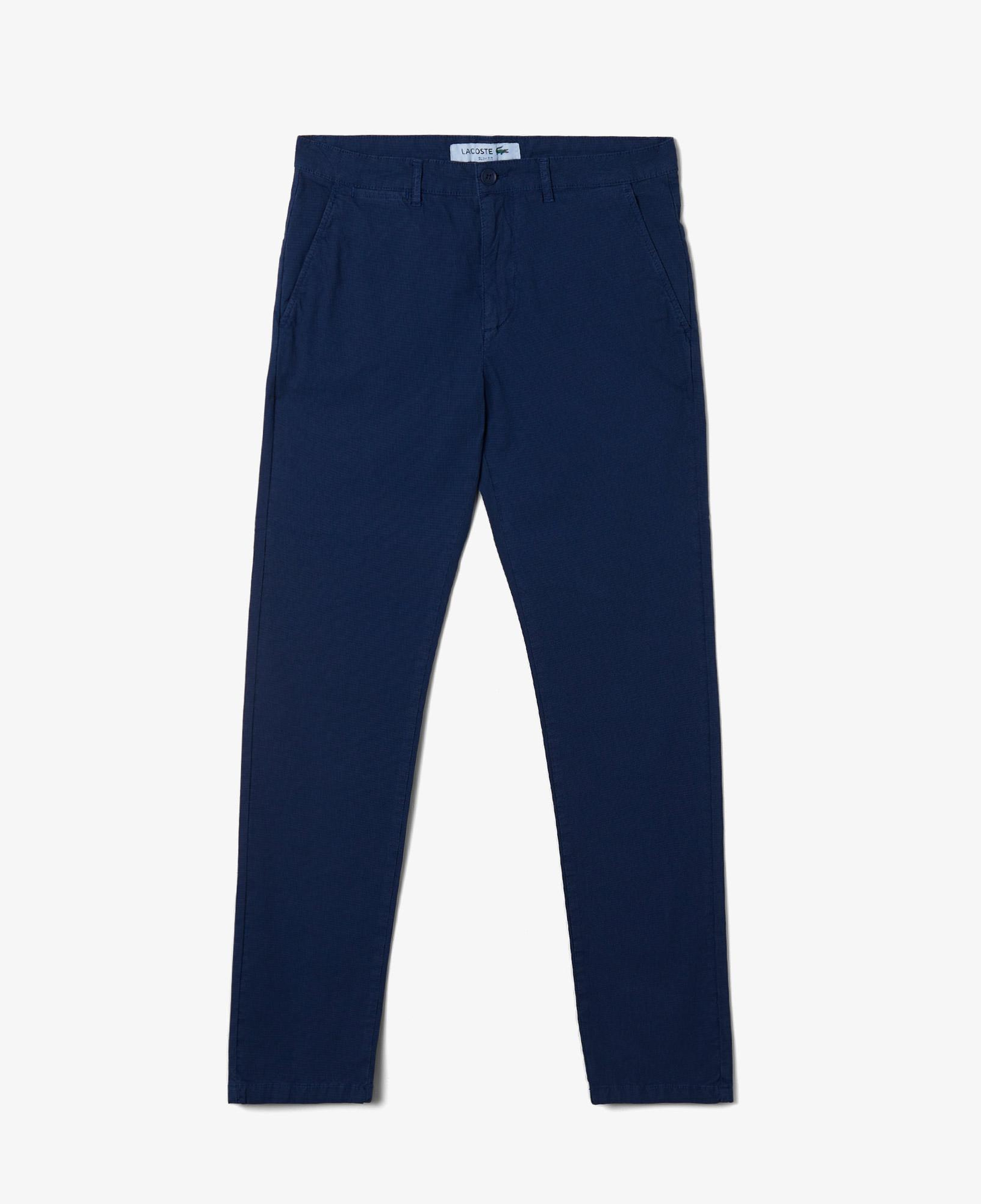 Erkek Slim Fit Lacivert Pantolon