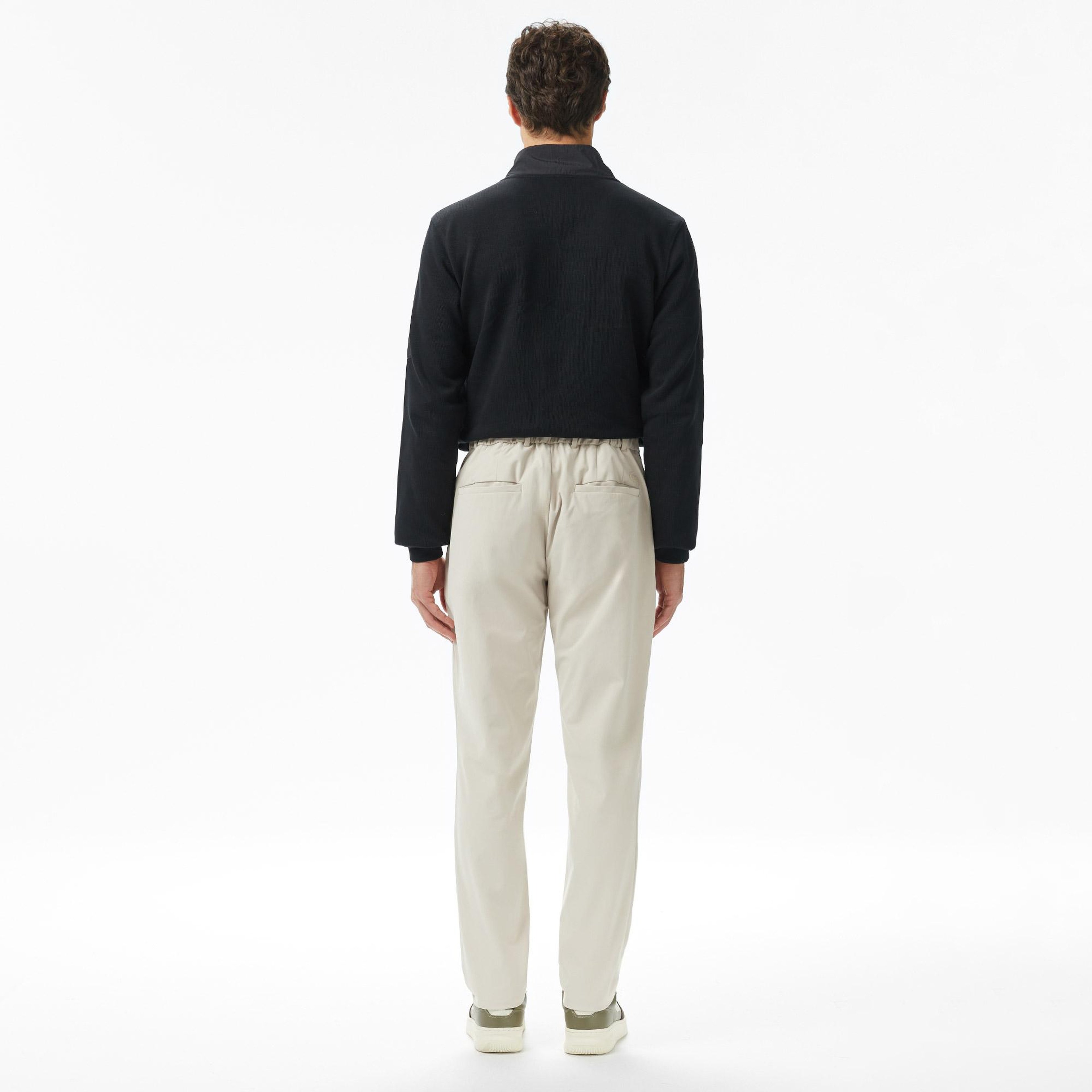 Erkek Slim Fit Bej Pantolon