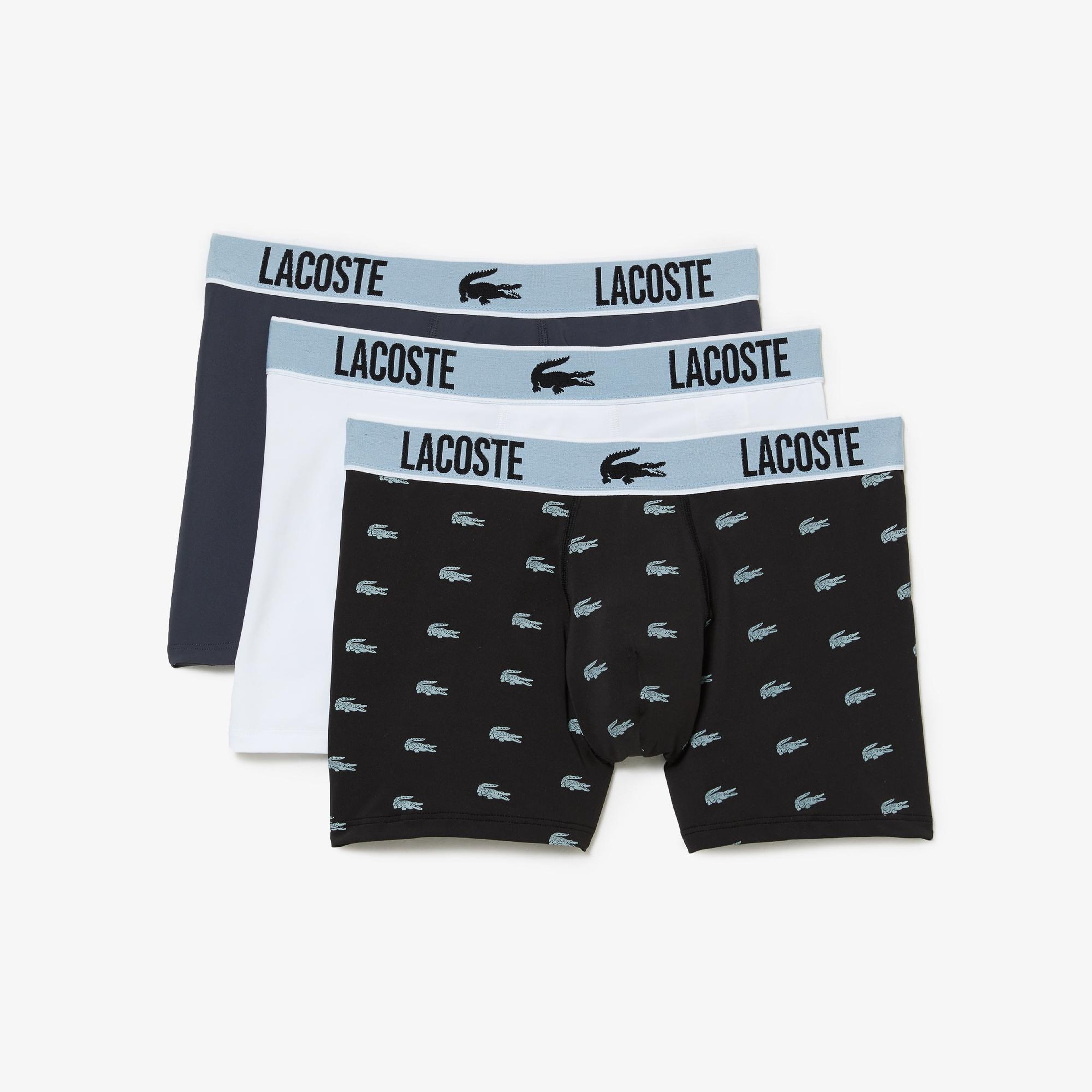 Erkek Baskılı 3'lü Renkli Boxer