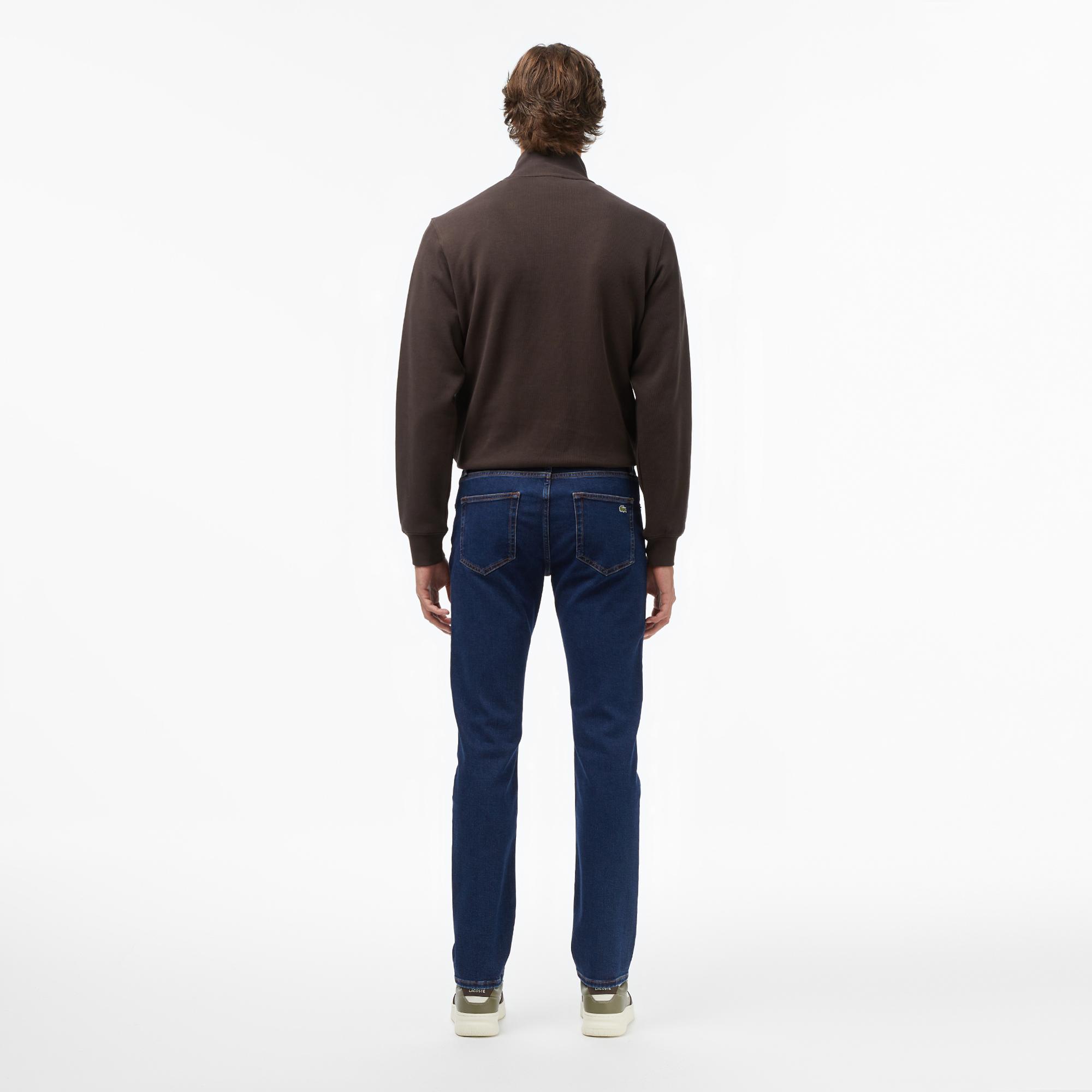 Erkek Regular Fit Lacivert Jean Pantolon