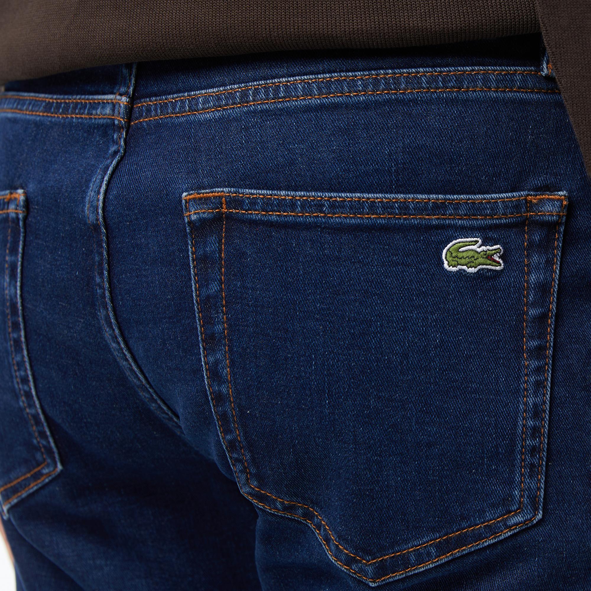 Erkek Regular Fit Lacivert Jean Pantolon