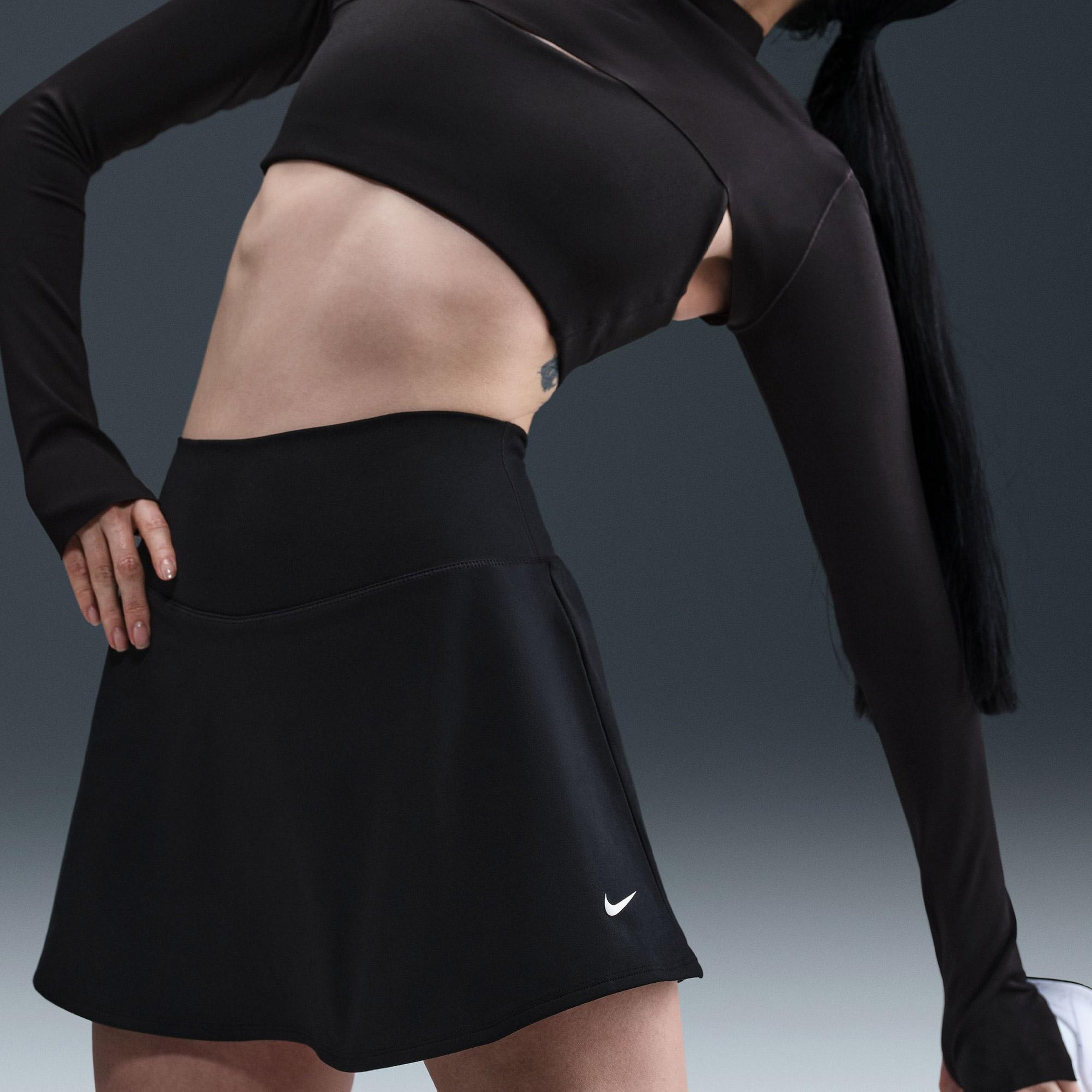 Nike One Dri-Fit Kadın Siyah Etek