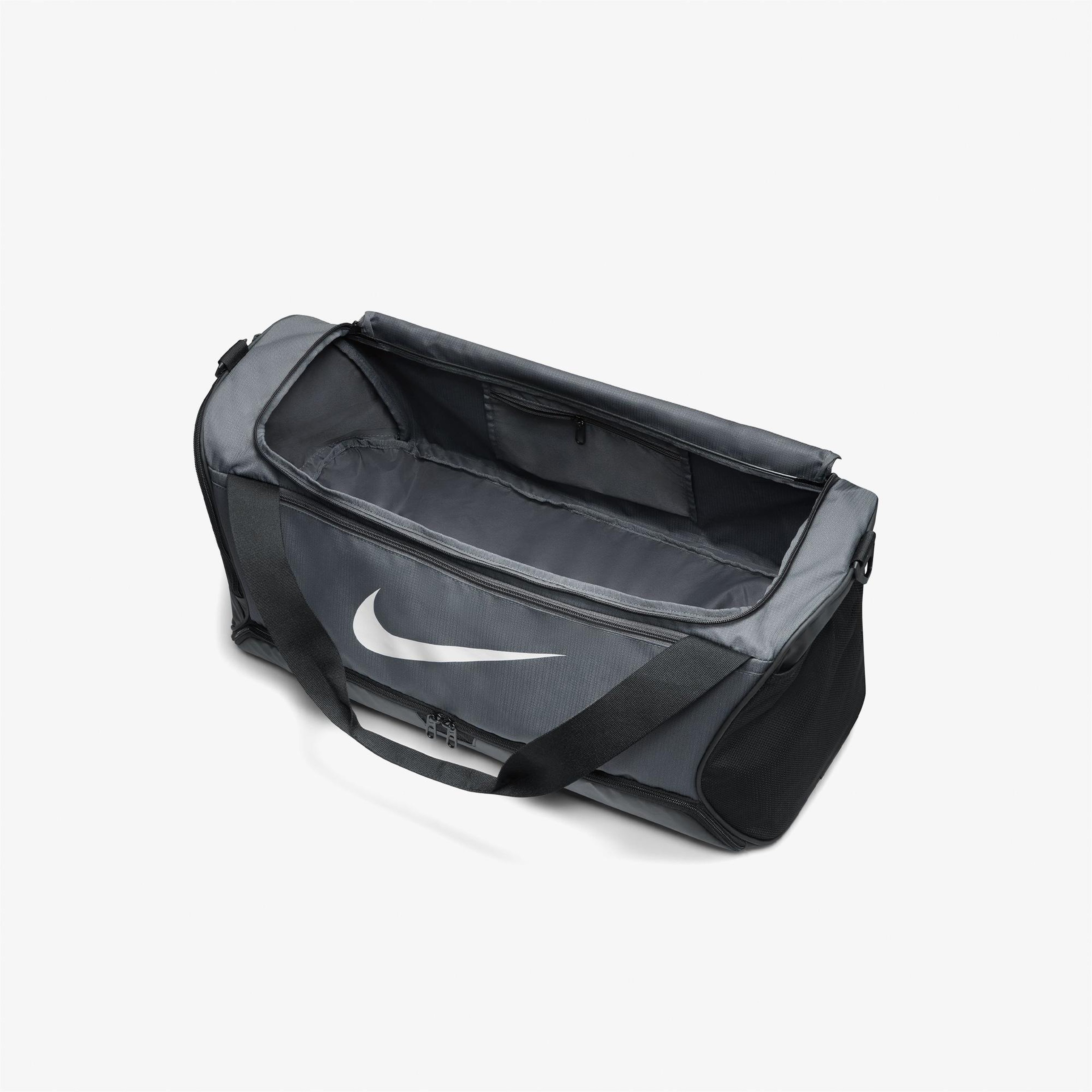 Nike Brasilia Duff - 9.5 (60L) Unisex Gri Spor Çantası