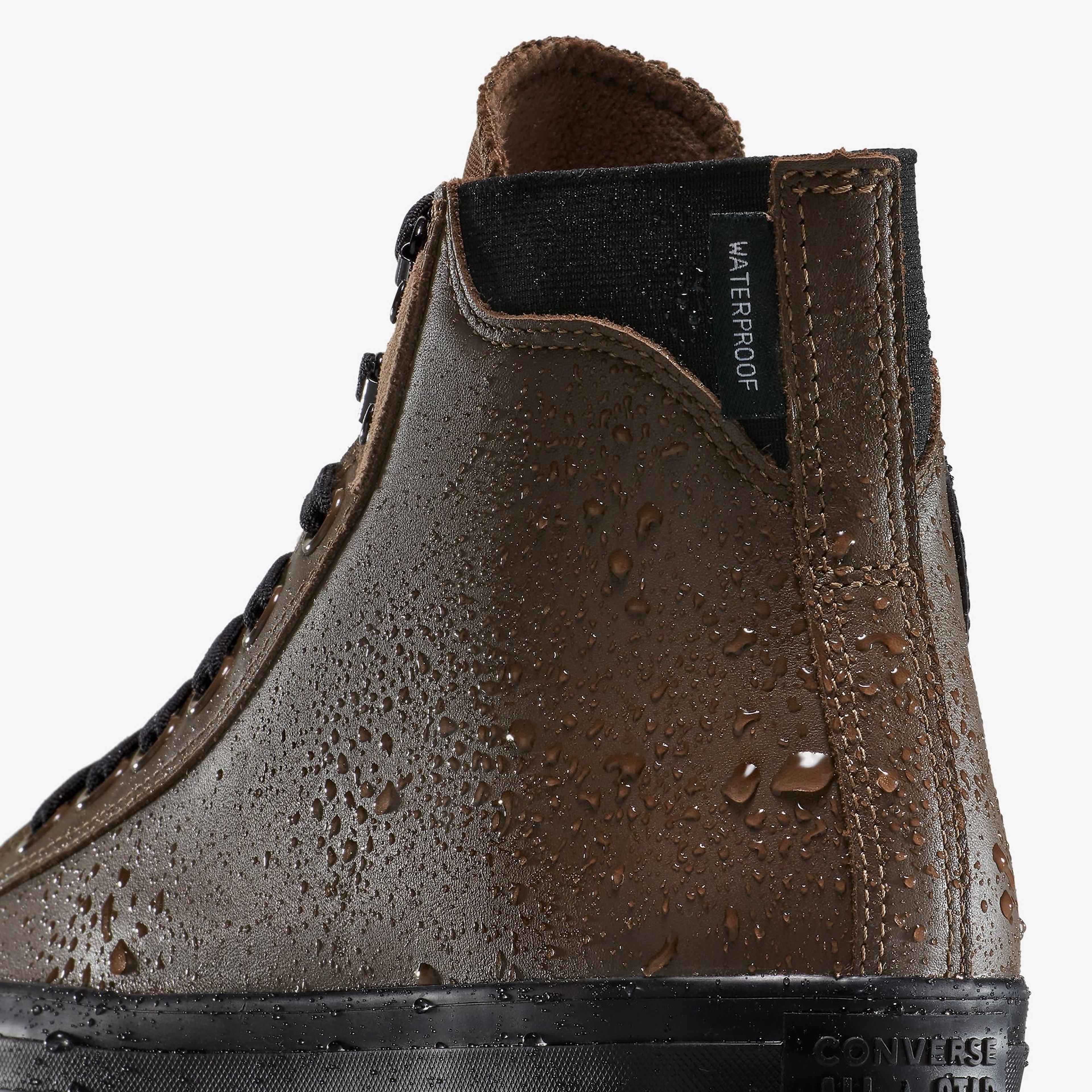Converse Chuck Taylor All Star City Trek Unisex Kahverengi Deri Su Geçirmez Bot