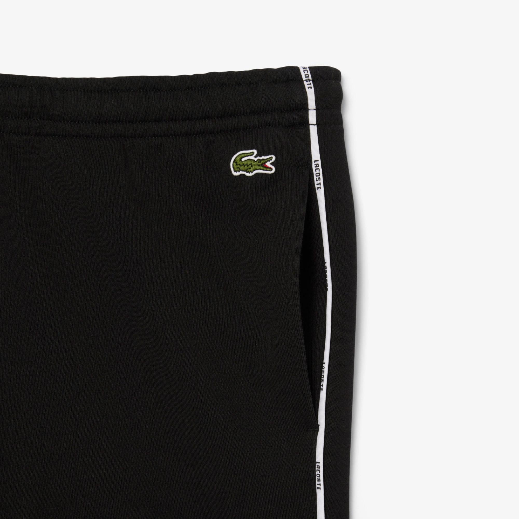 Lacoste Erkek Tapered Fit Siyah Eşofman Altı