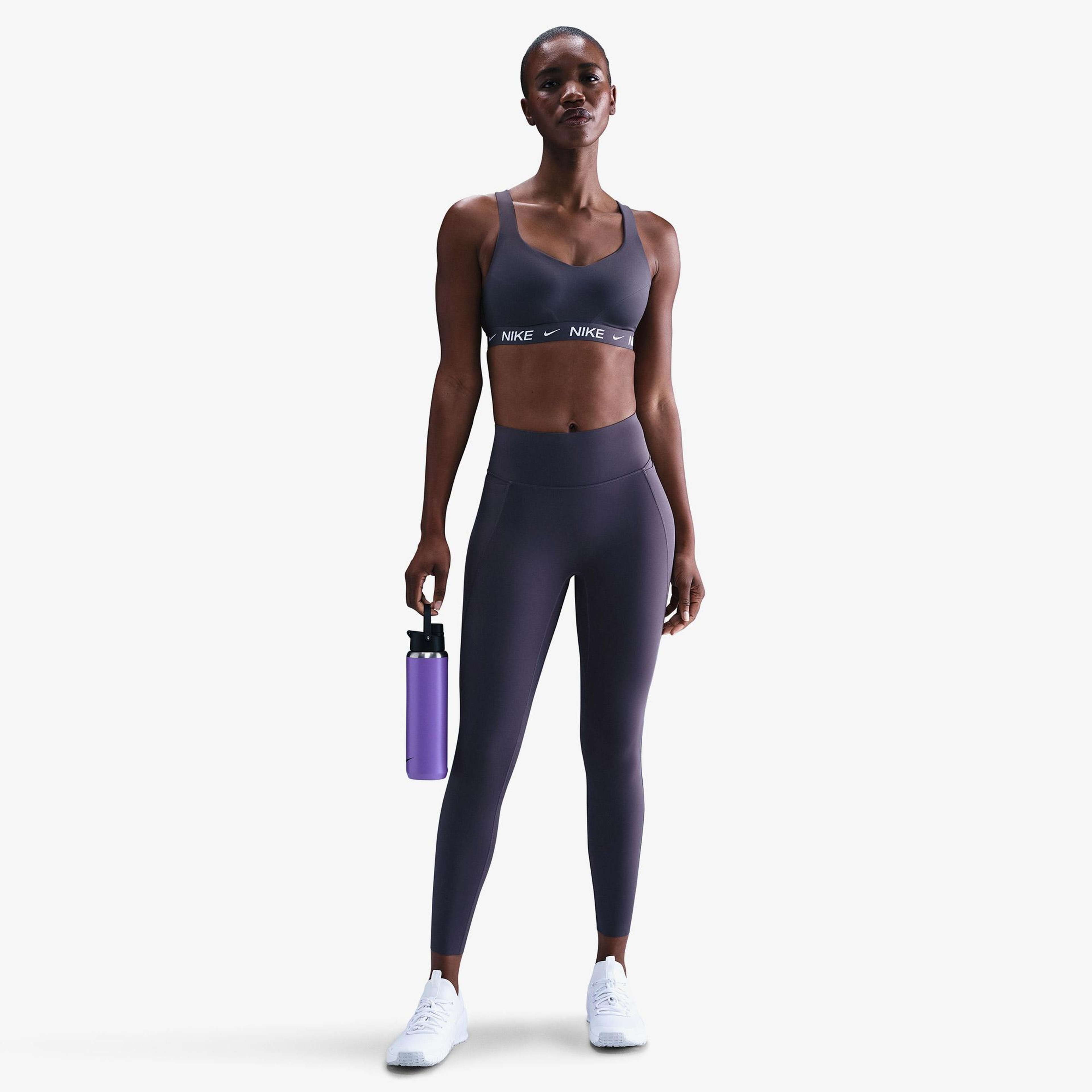 Nike Dri-Fit Universa Kadın Gri Tayt