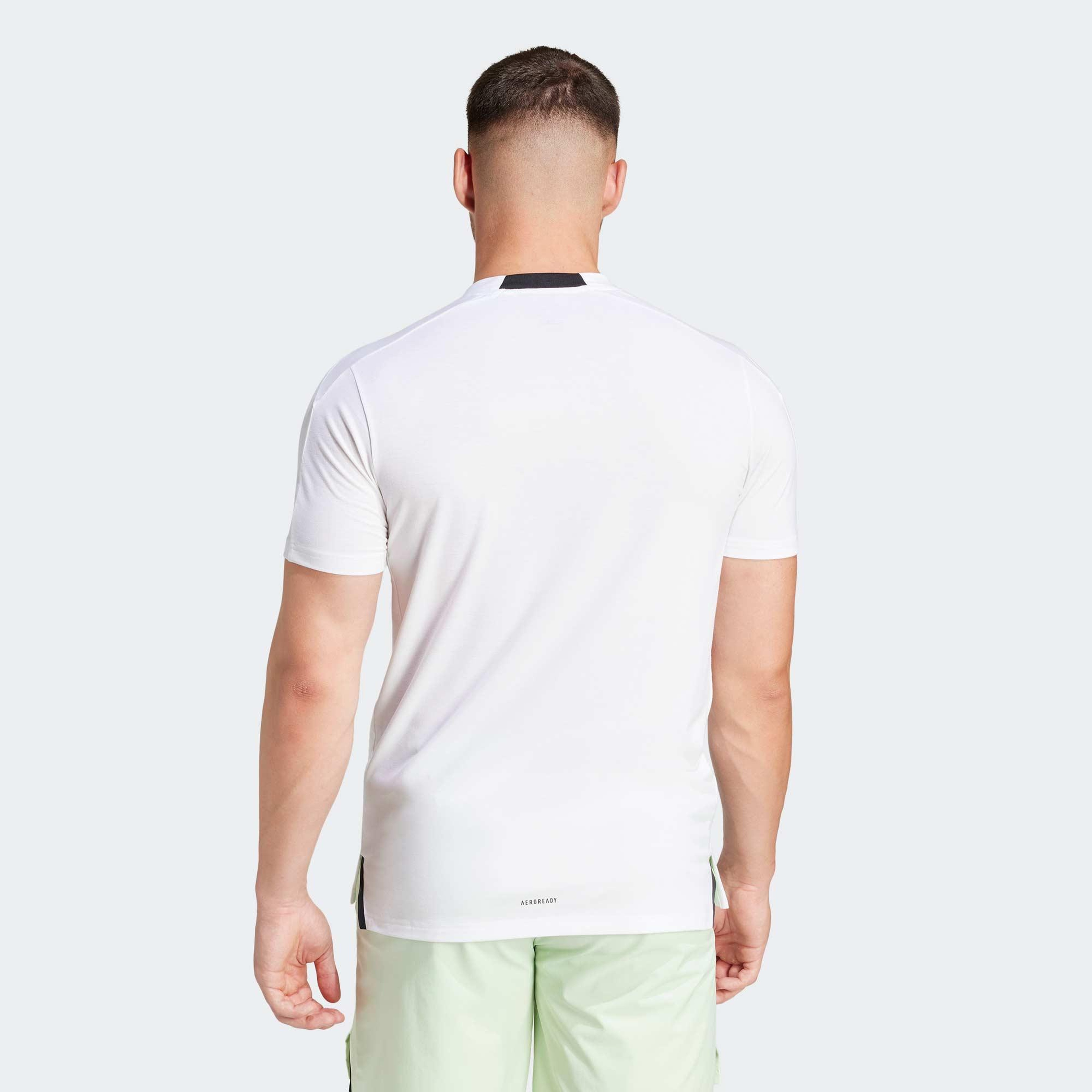 adidas Erkek Beyaz Antrenman T-Shirt