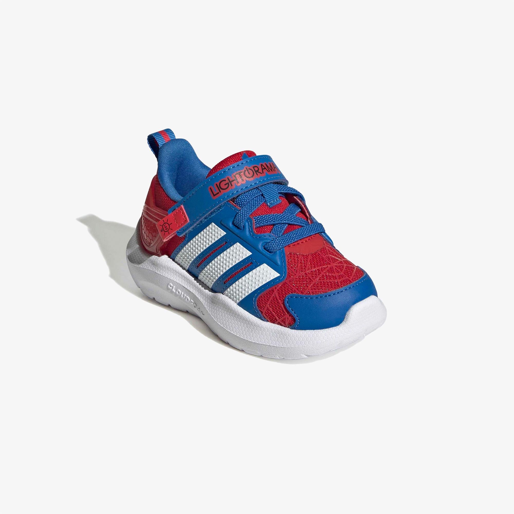 adidas Lightorama Runner Spider-man Elastic Lace Çocuk Kırmızı Koşu Ayakkabısı