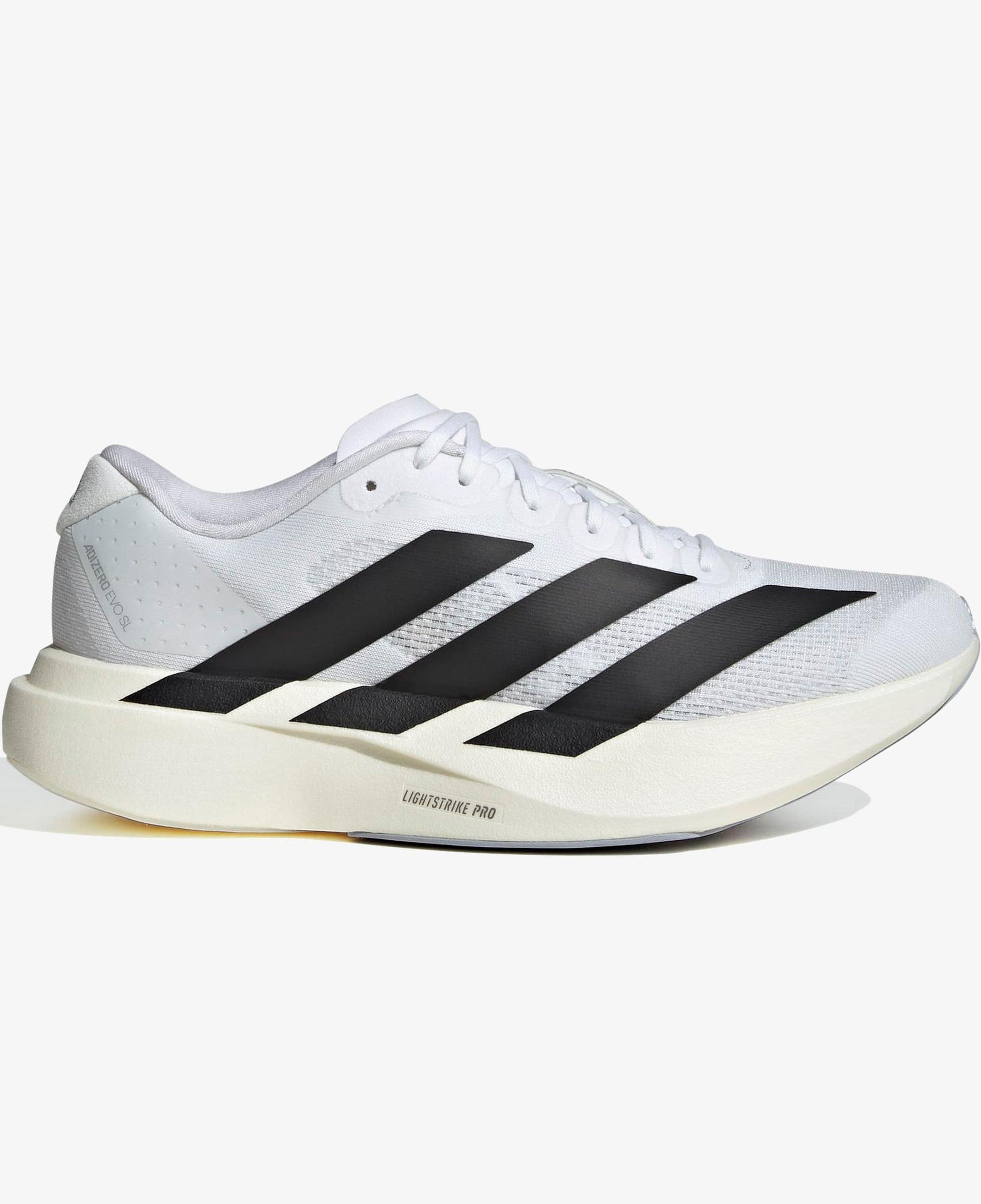 adidas Adizero Evo Sl Unisex Beyaz Koşu Ayakkabısı
