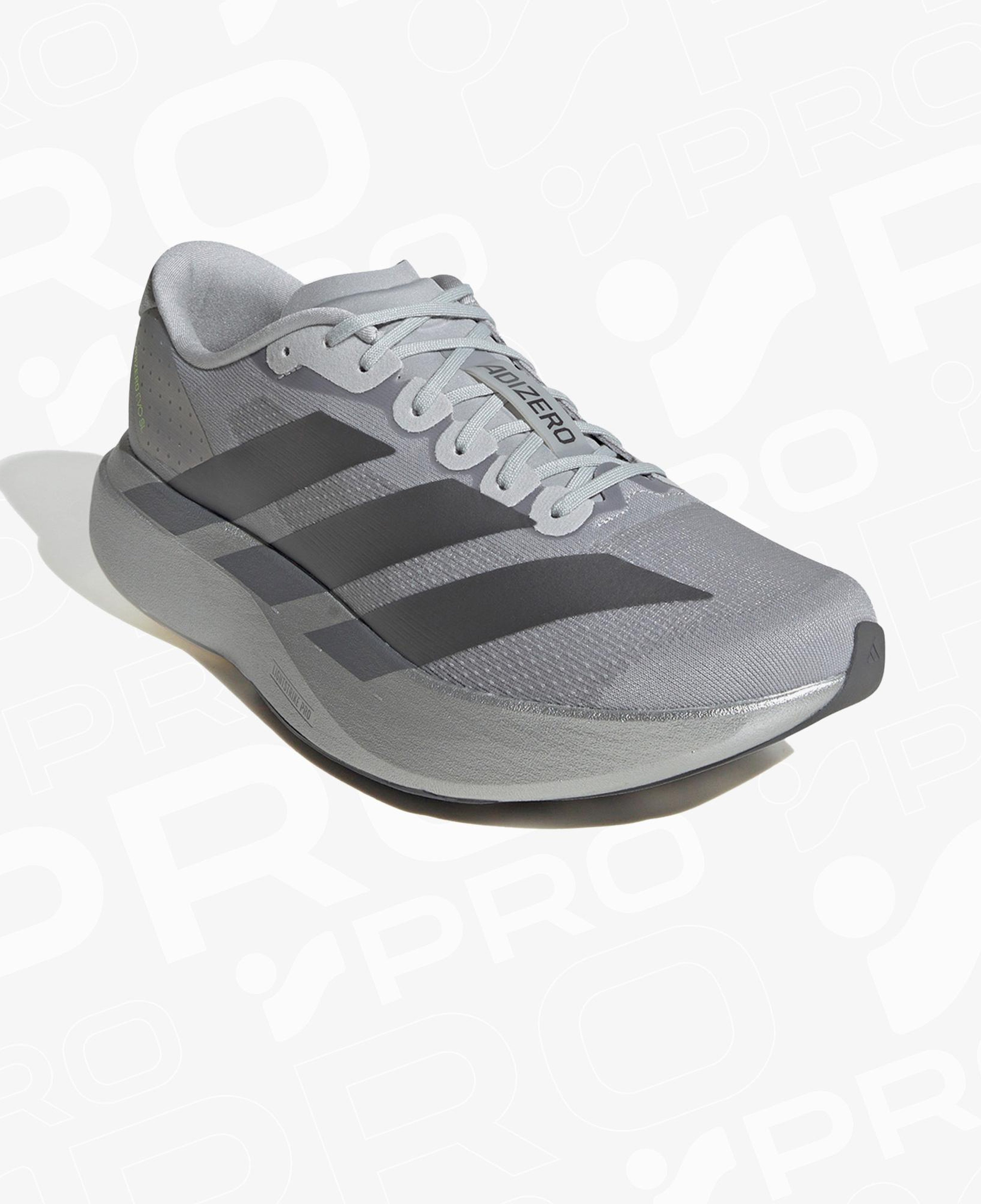adidas Adizero Evo Sl Erkek Gri Koşu Ayakkabısı