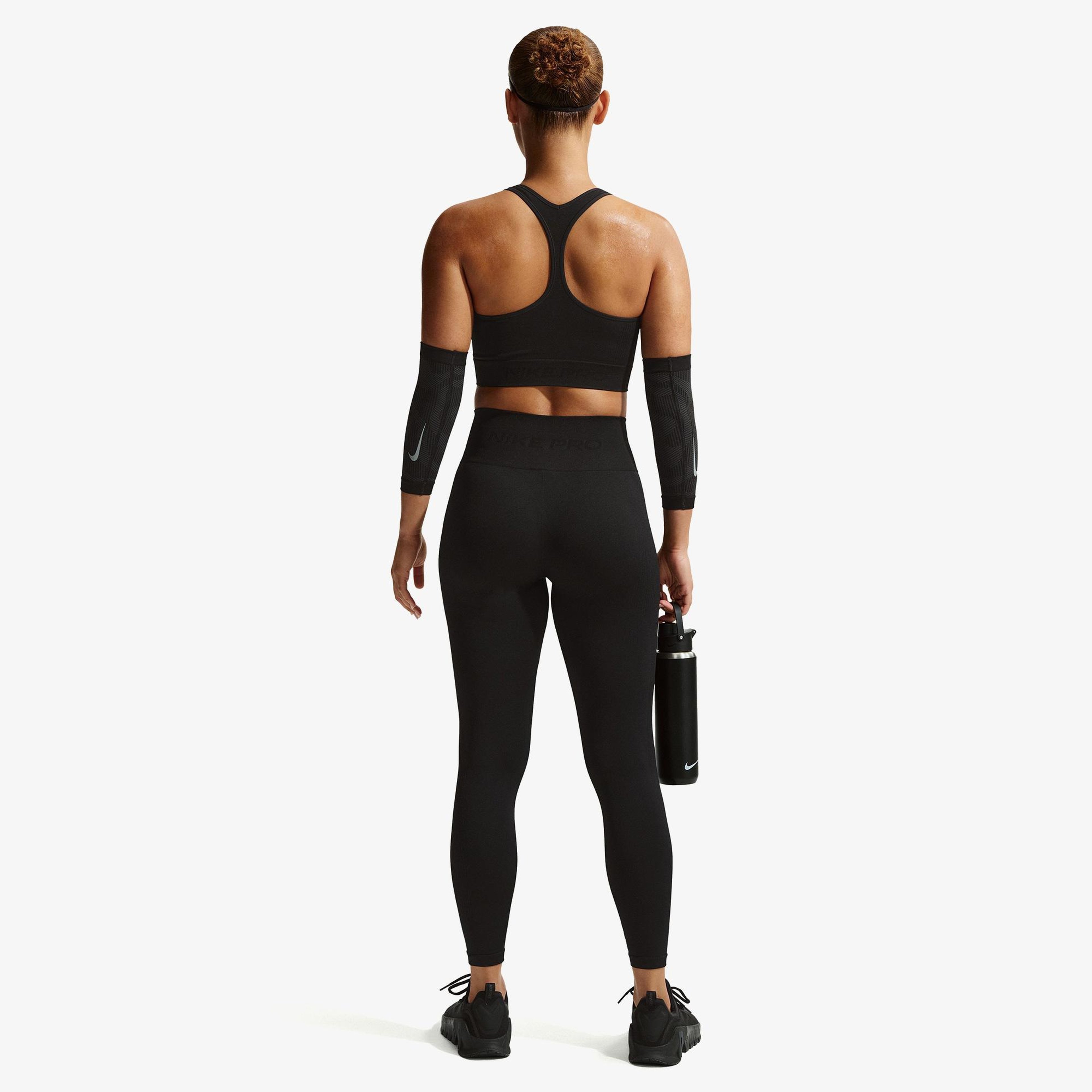 Nike Pro Dri-Fit Seamless Yüksek Belli Kadın Siyah Tayt