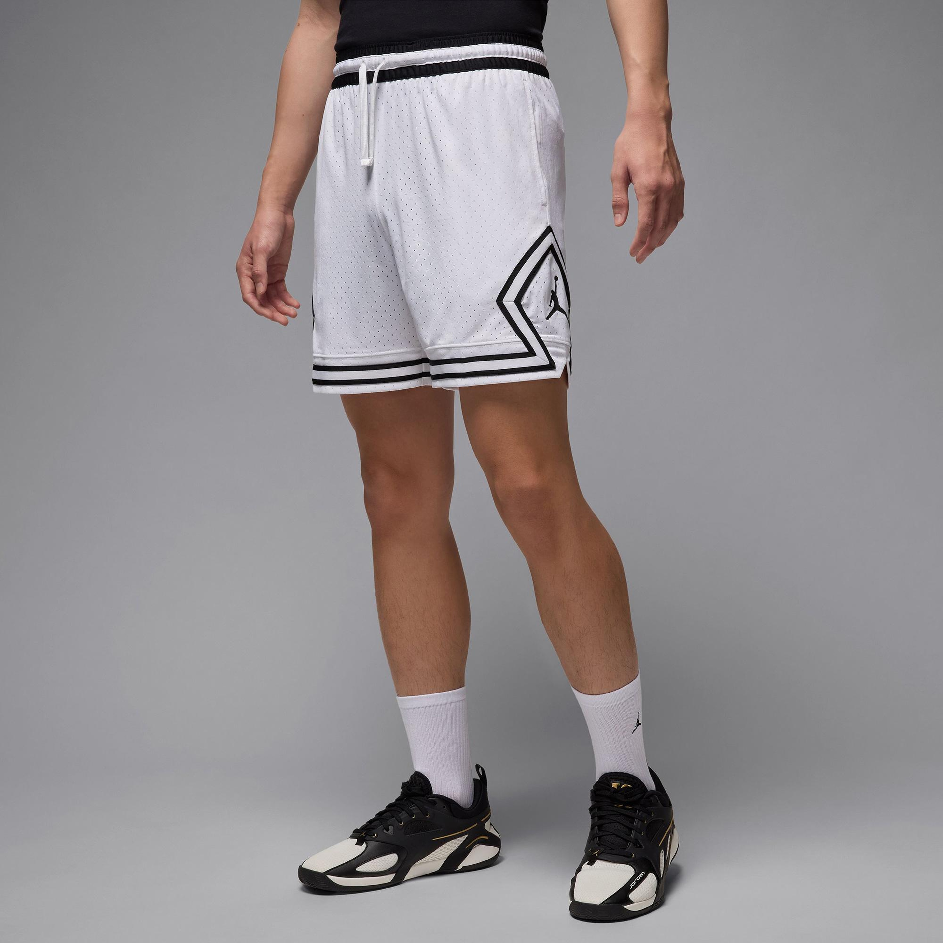 Jordan Dri-Fit Sport Diamond Erkek Beyaz Şort