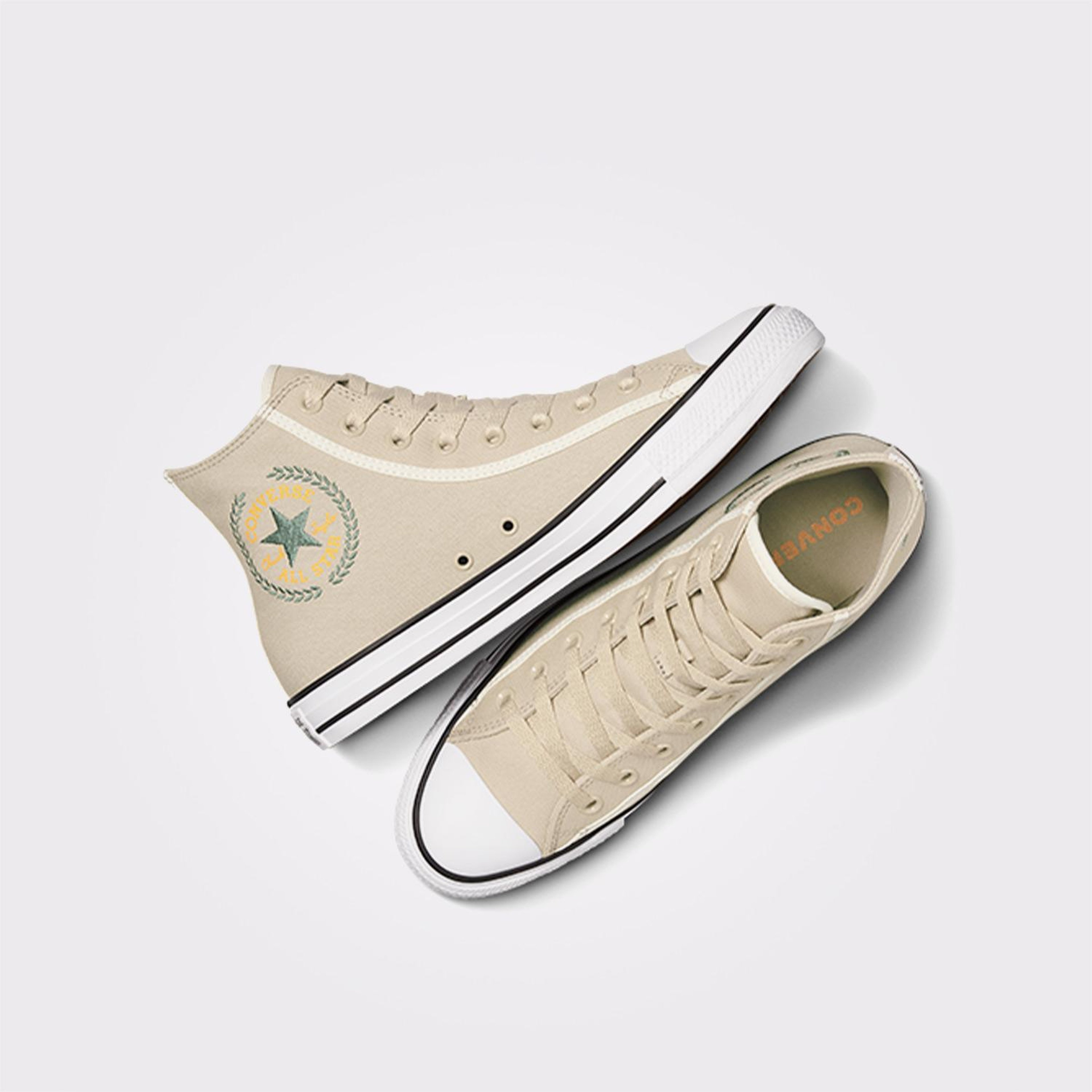 Converse Chuck Taylor All Star Kadın Bej/Siyah Sneaker