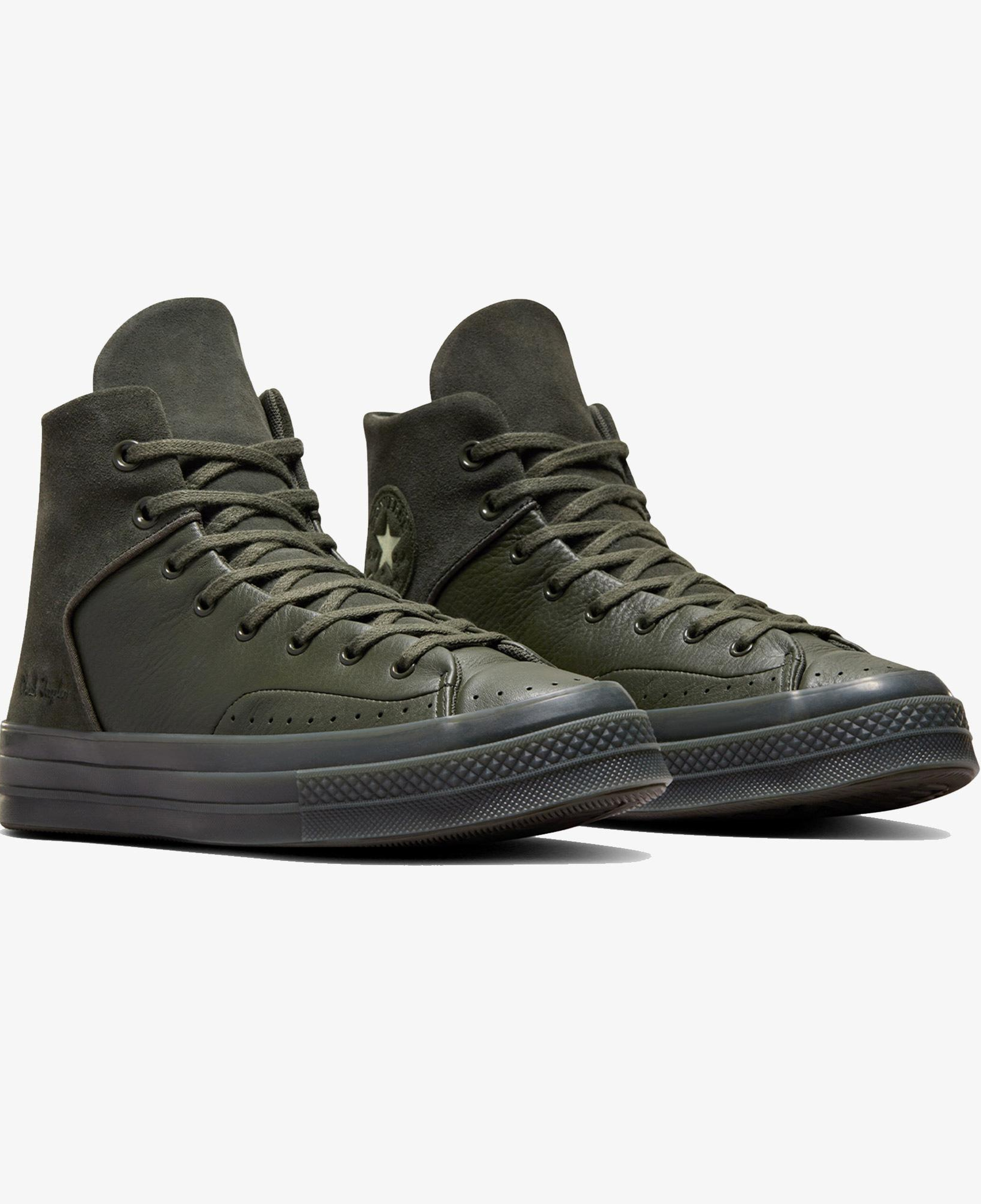 Converse Chuck 70 Marquis Leather Unisex Haki Sneaker