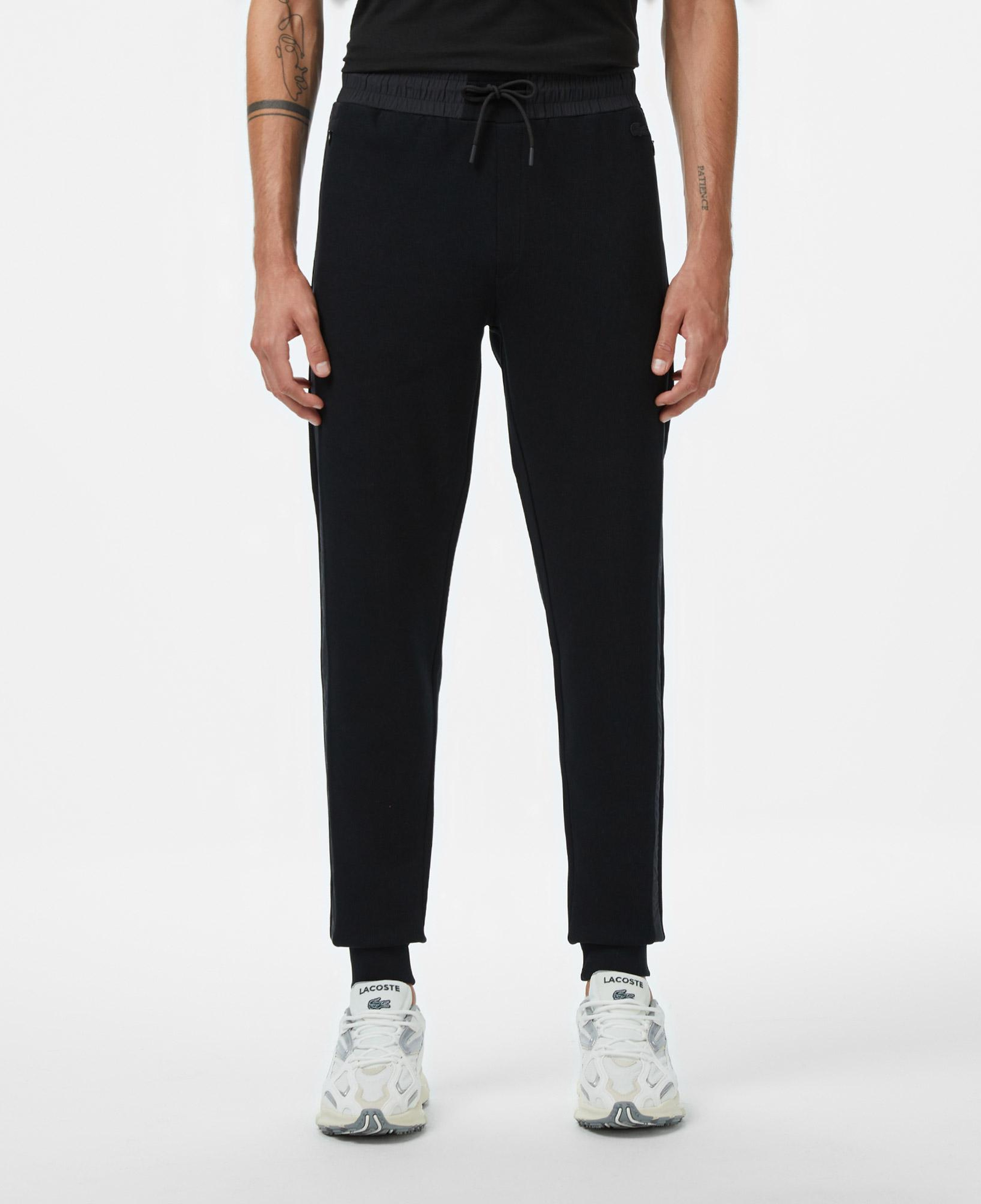 Erkek Classic Fit Siyah Eşofman Altı