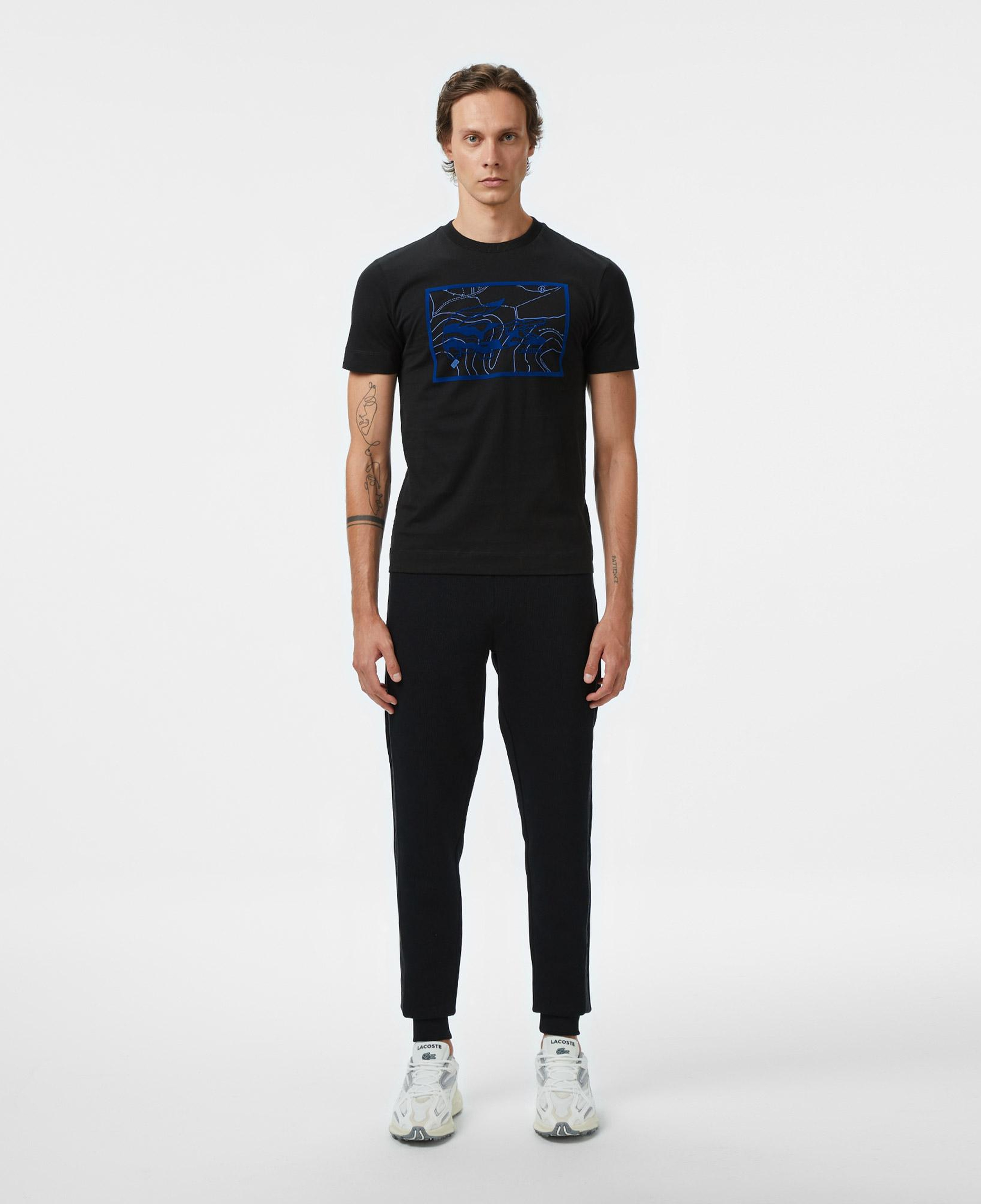 Erkek Classic Fit Siyah Eşofman Altı