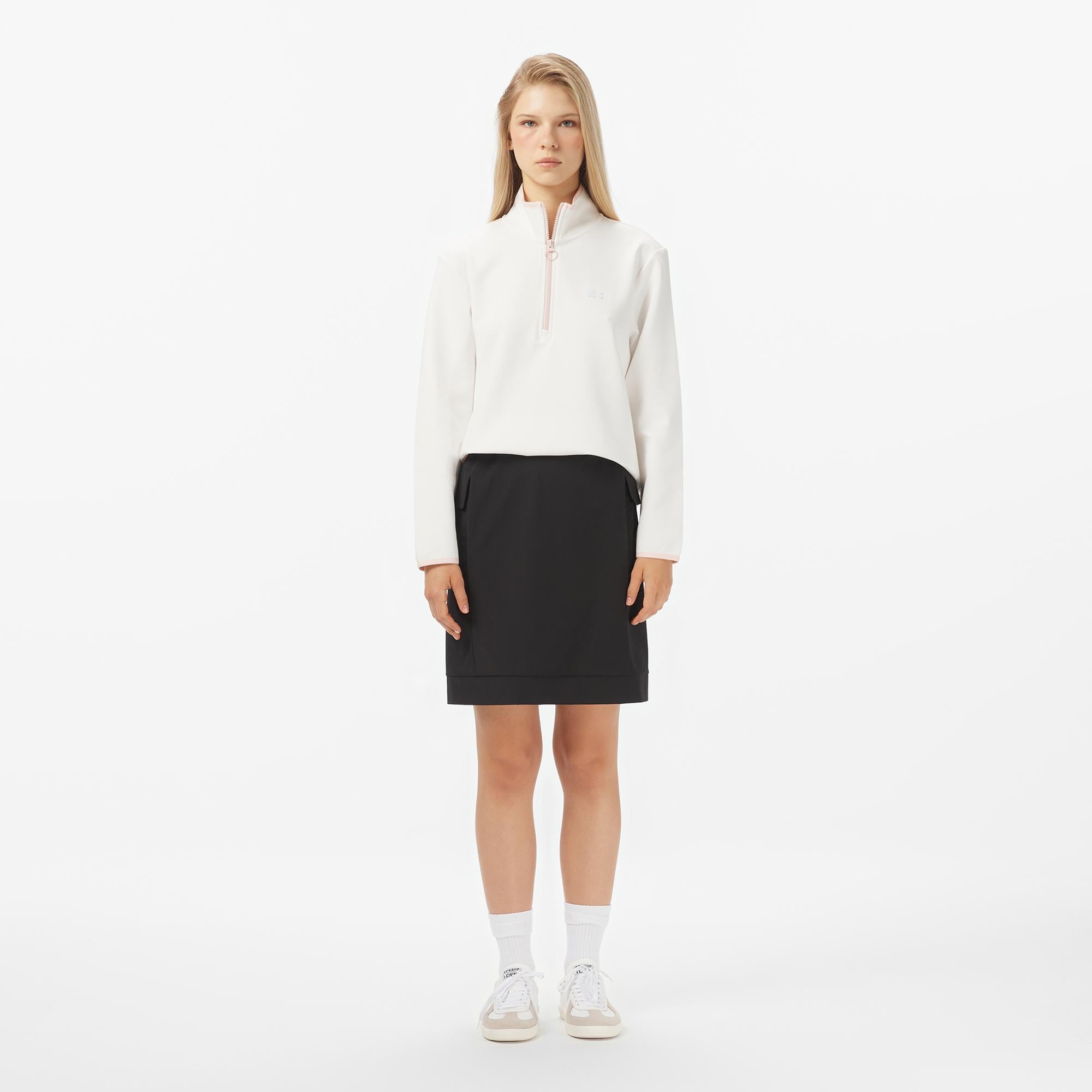 Kadın Classic Fit Siyah Etek