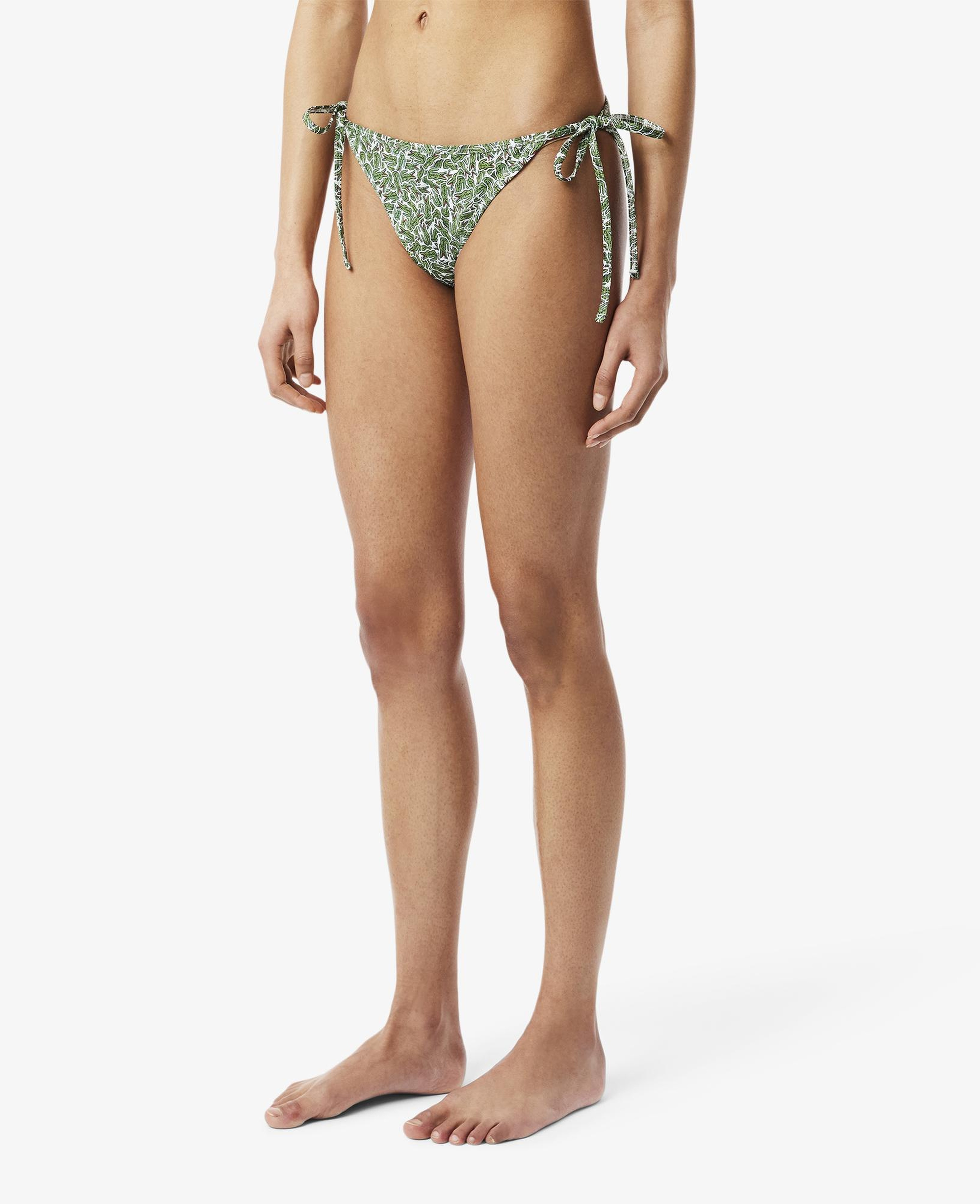 Kadın Baskılı Yeşil Bikini Altı