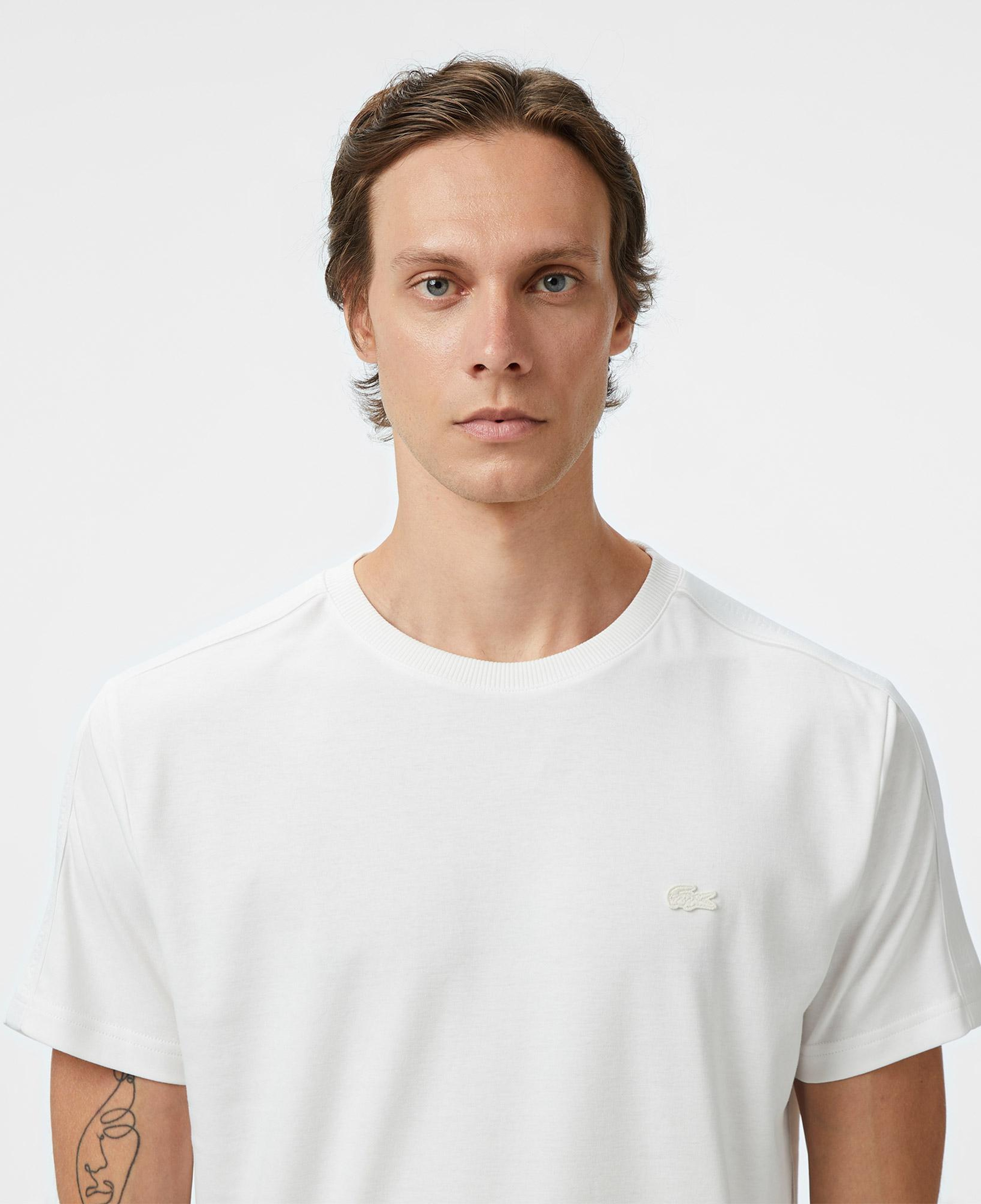 Erkek Regular Fit Bisiklet Yaka Beyaz T-Shirt