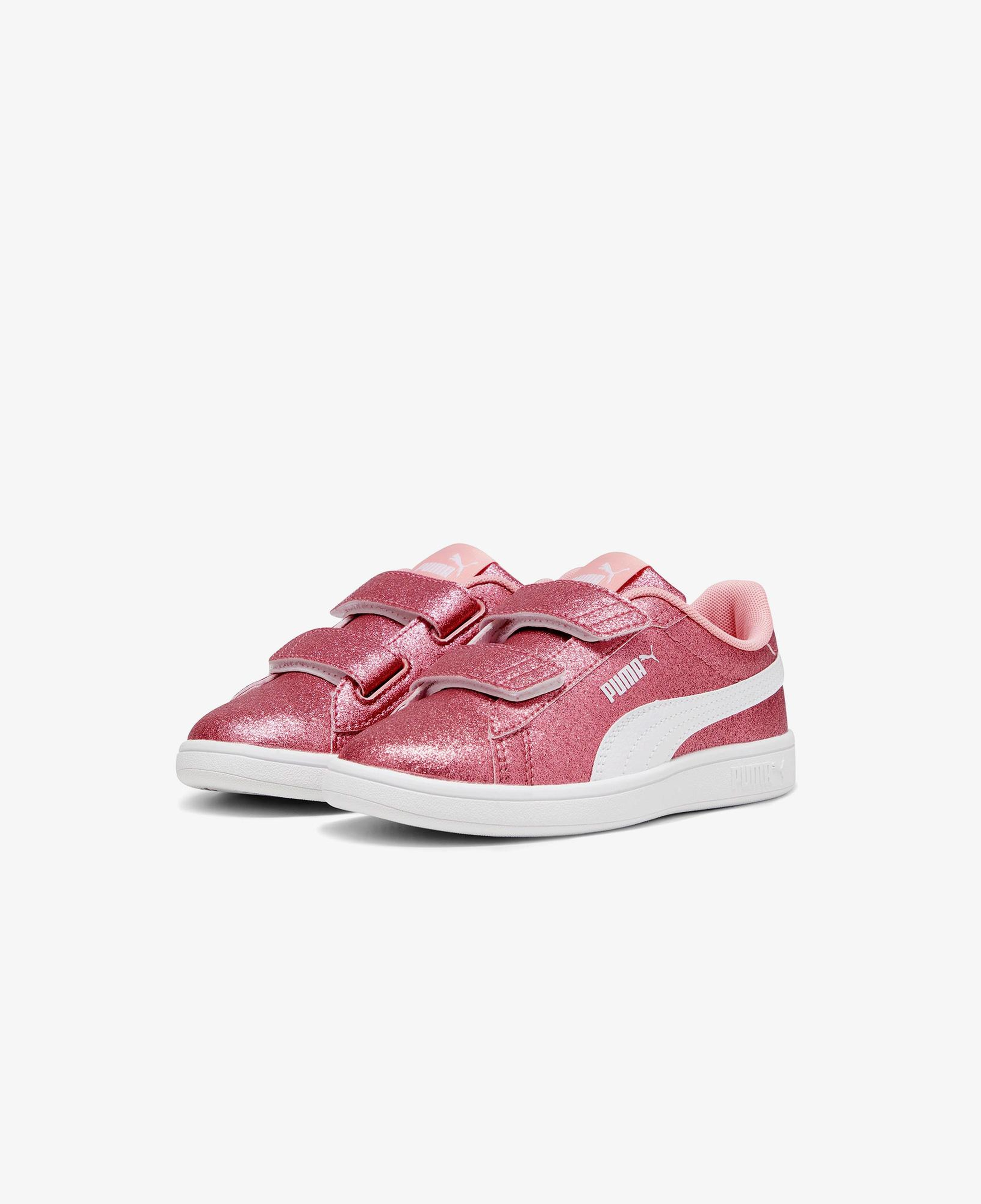 Puma smash 3.0 Gliz Glam V Ps Çocuk Pembe Spor Ayakkabı