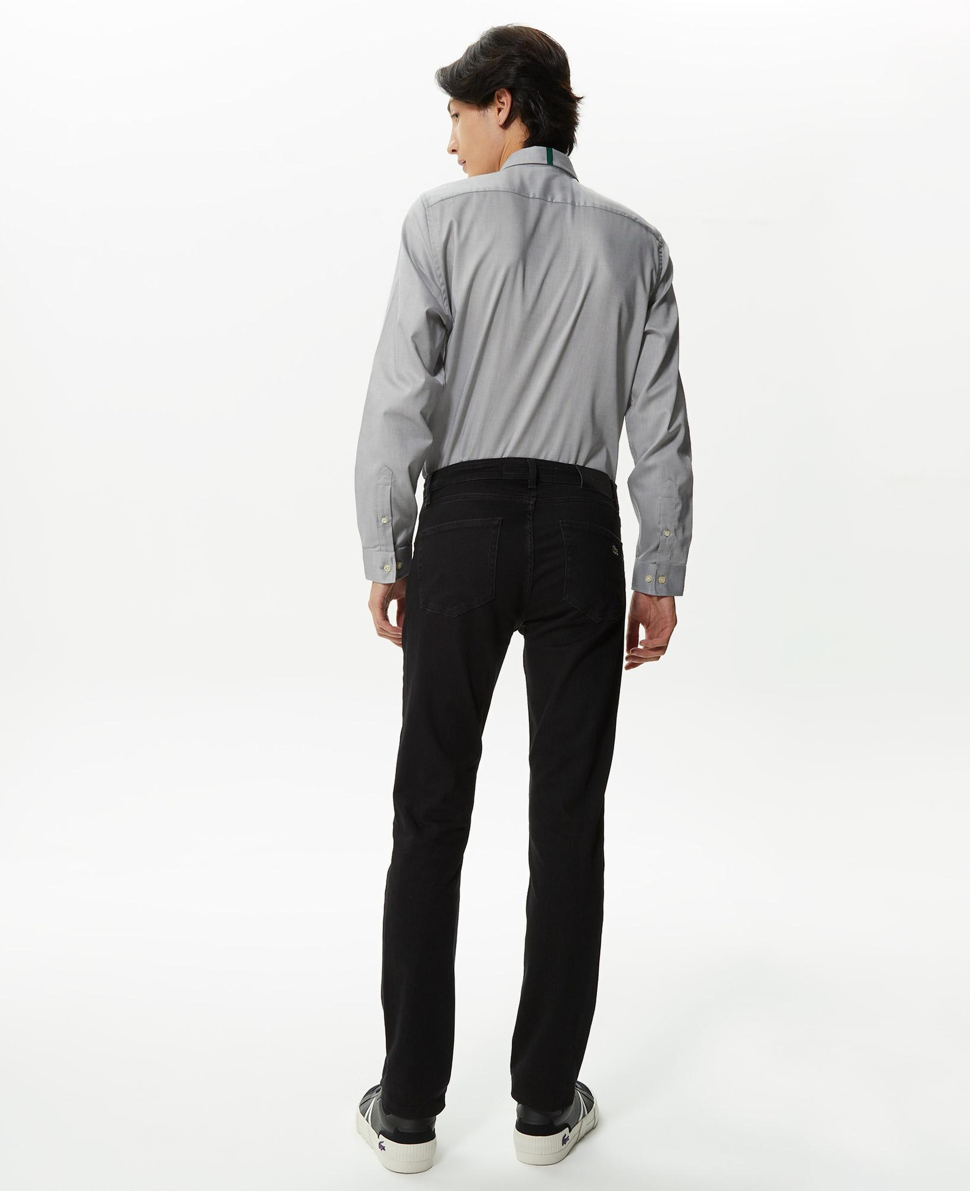 Erkek Slim Fit Siyah Jean Pantolon