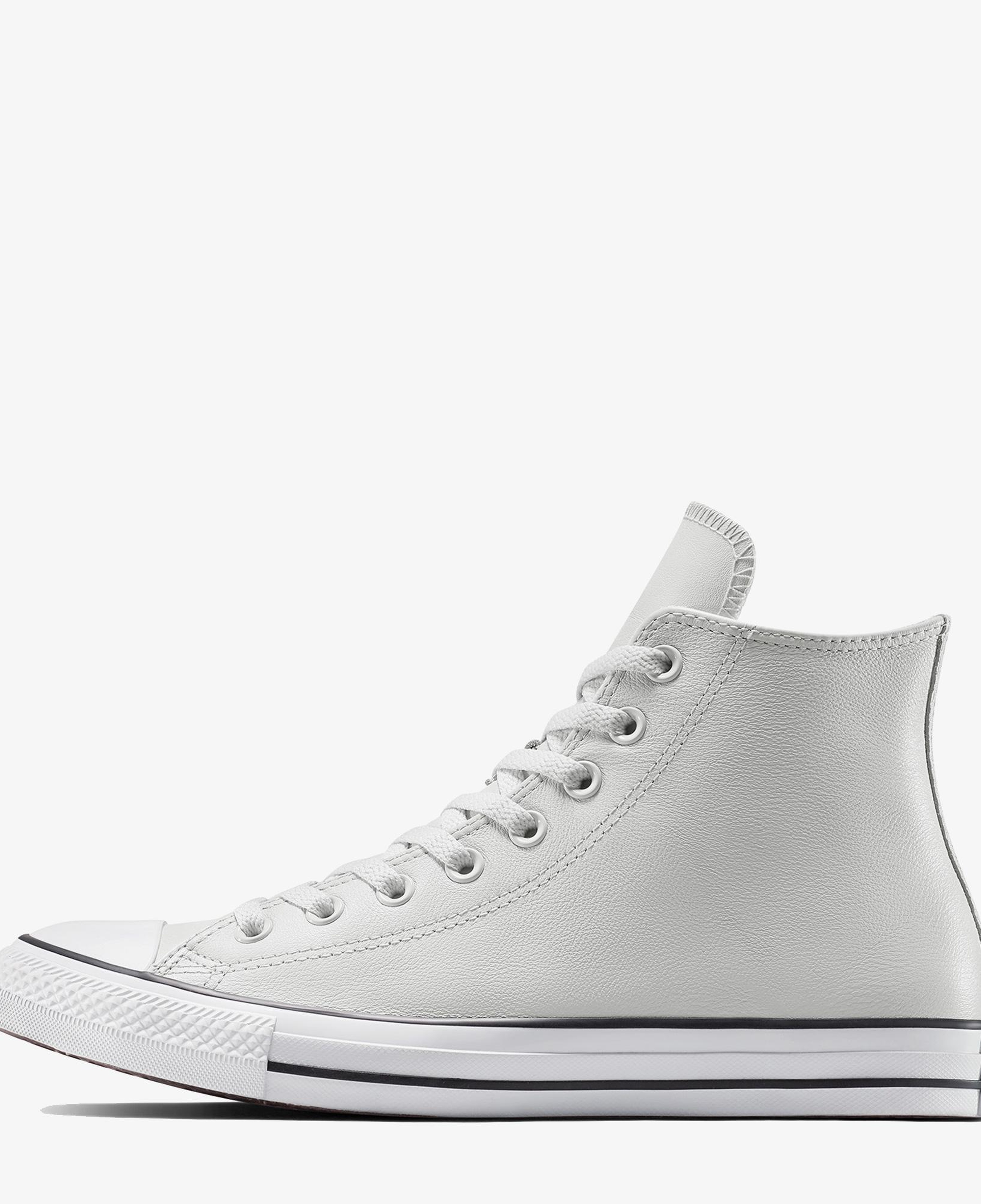 Converse Chuck Taylor All Star Deri Unisex Gri Sneaker