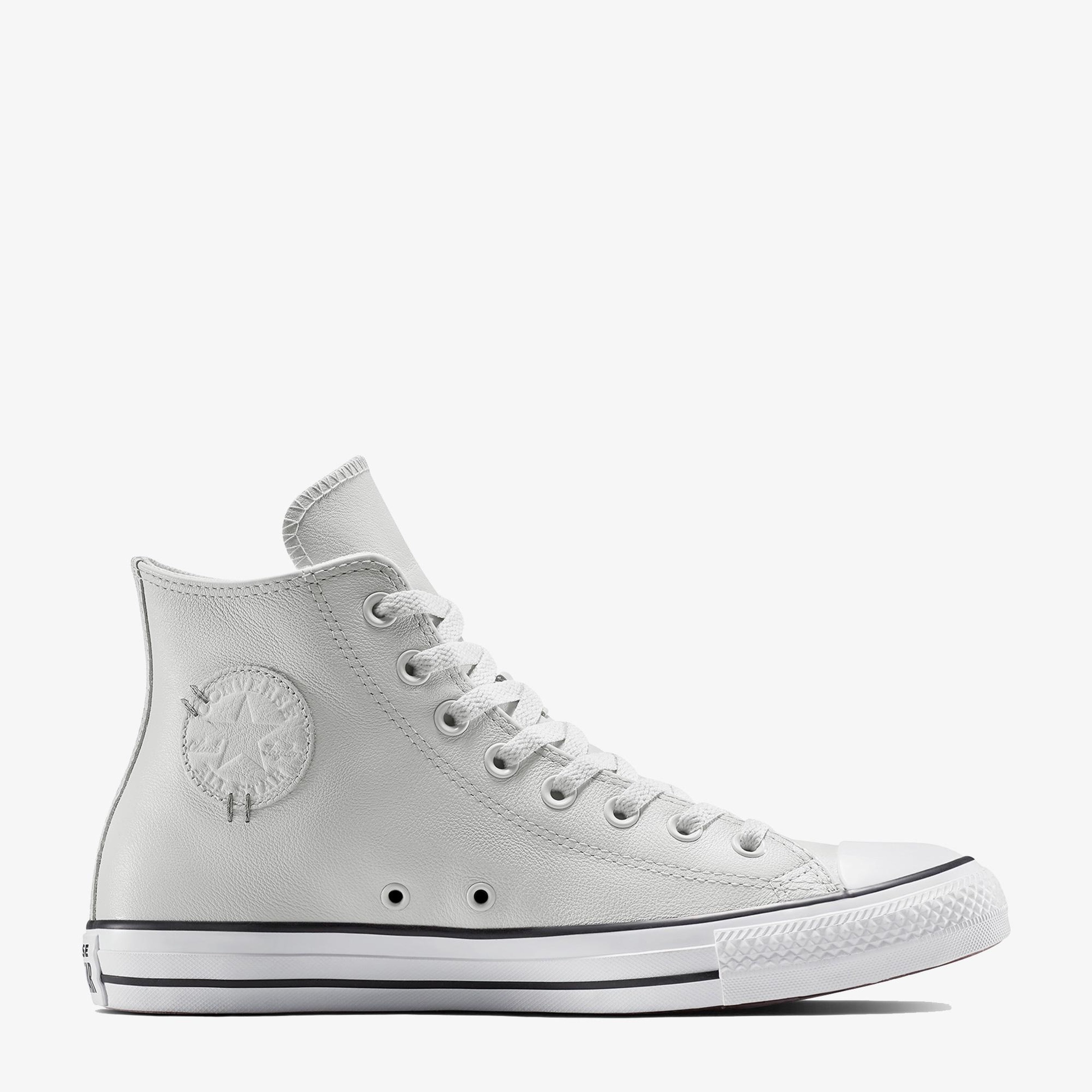 Converse Chuck Taylor All Star Deri Unisex Gri Sneaker