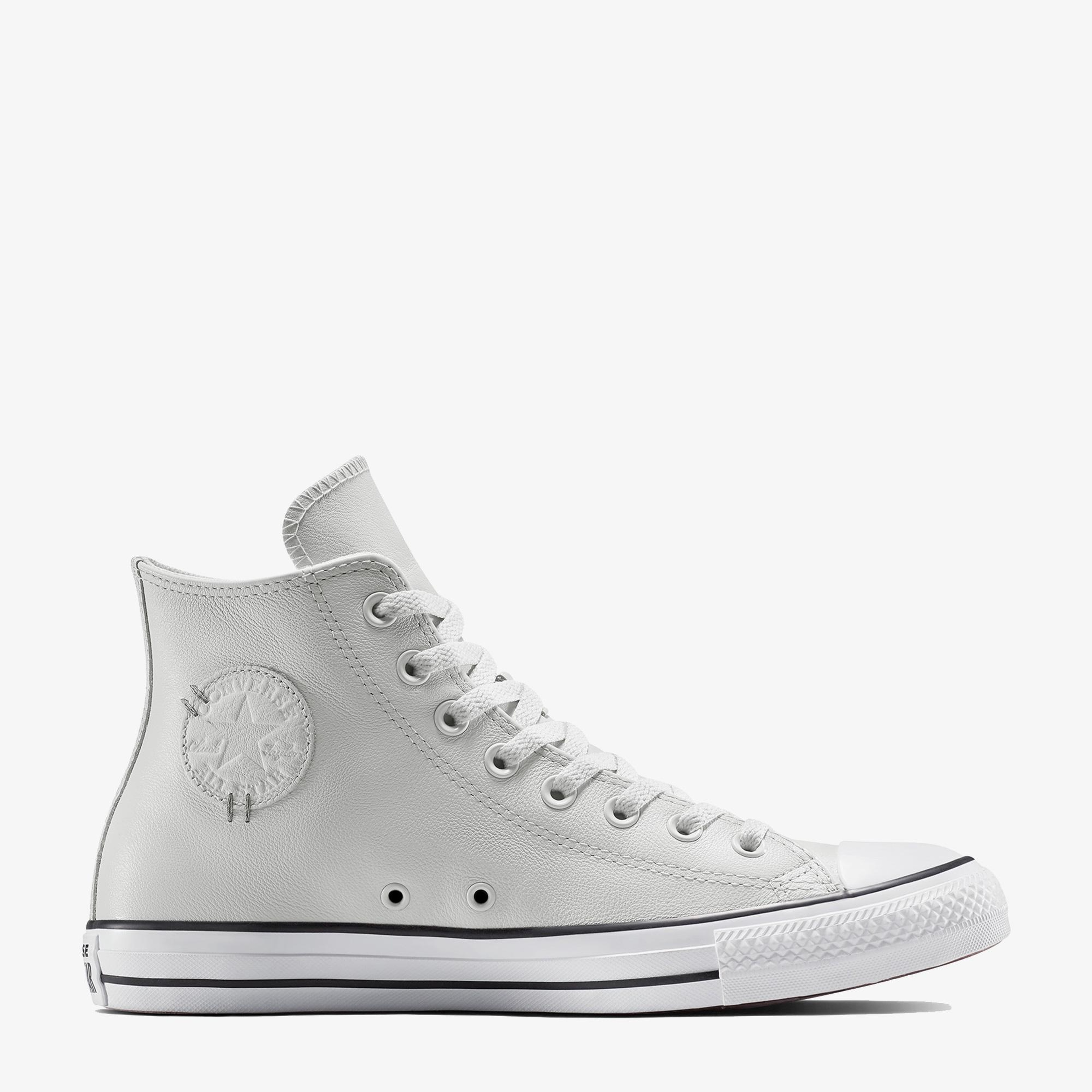 Converse Chuck Taylor All Star Deri Unisex Gri Sneaker