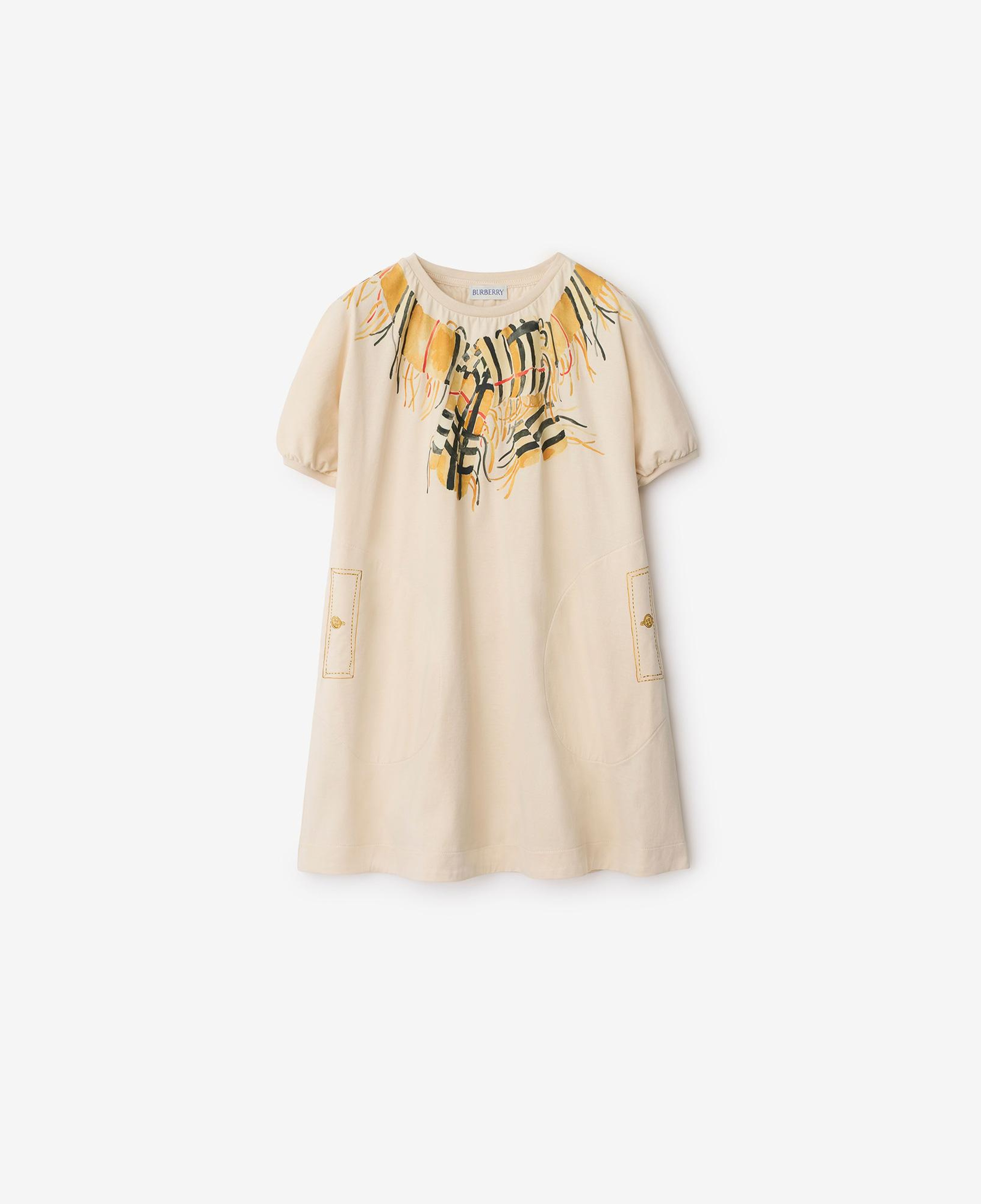 Burberry Çocuk Beyaz Elbise