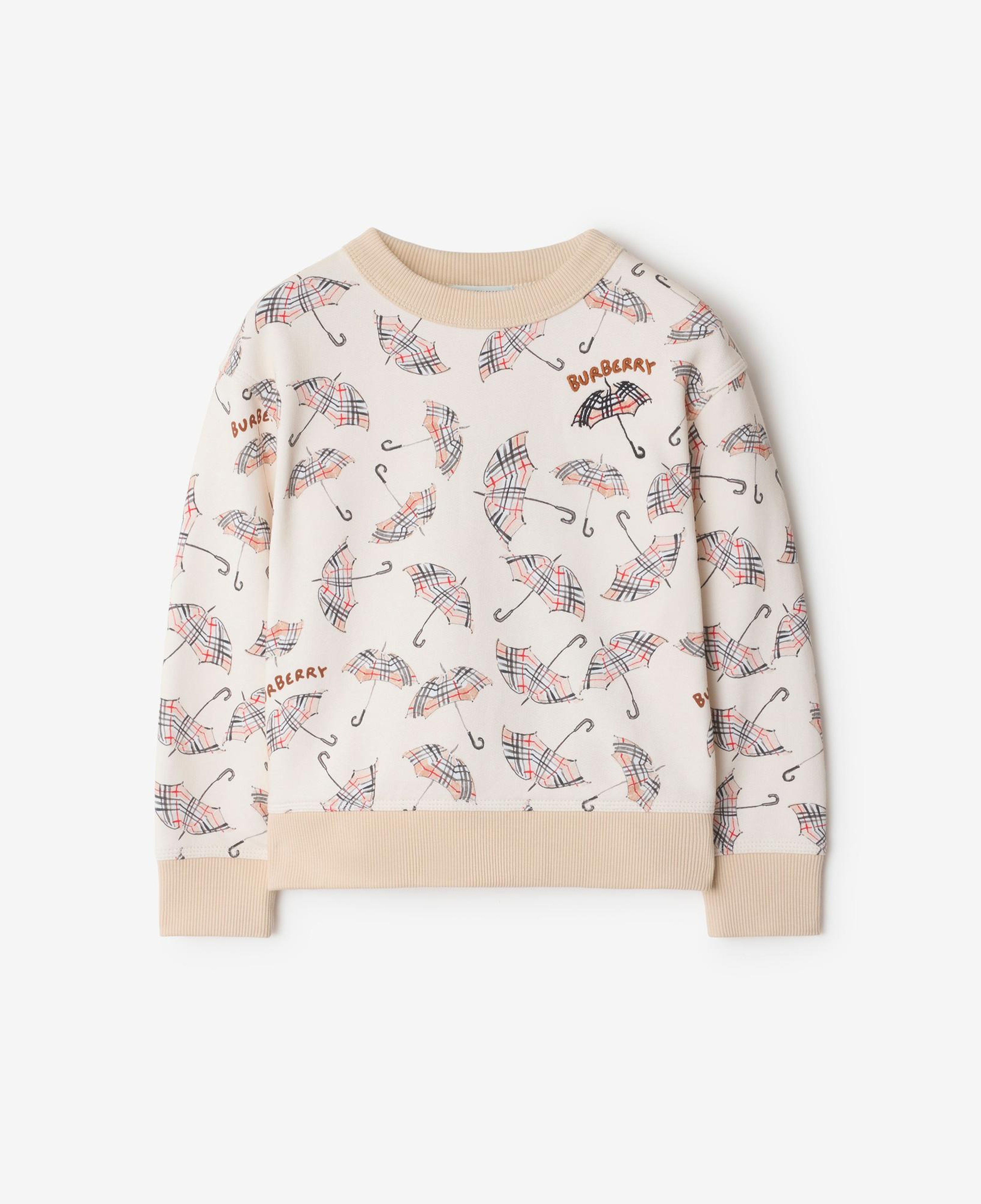 Burberry Çocuk Beyaz Sweatshirt