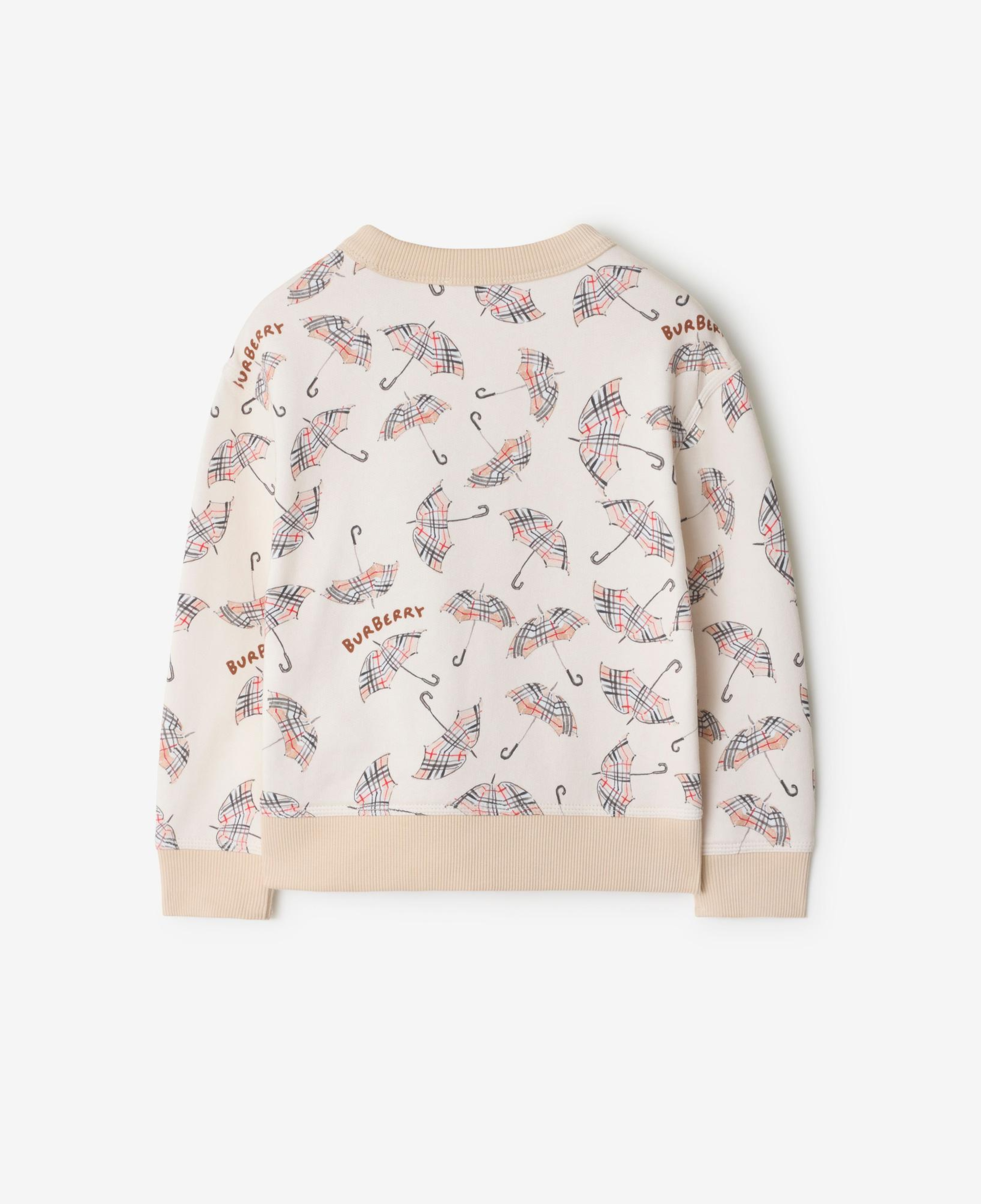 Burberry Çocuk Beyaz Sweatshirt