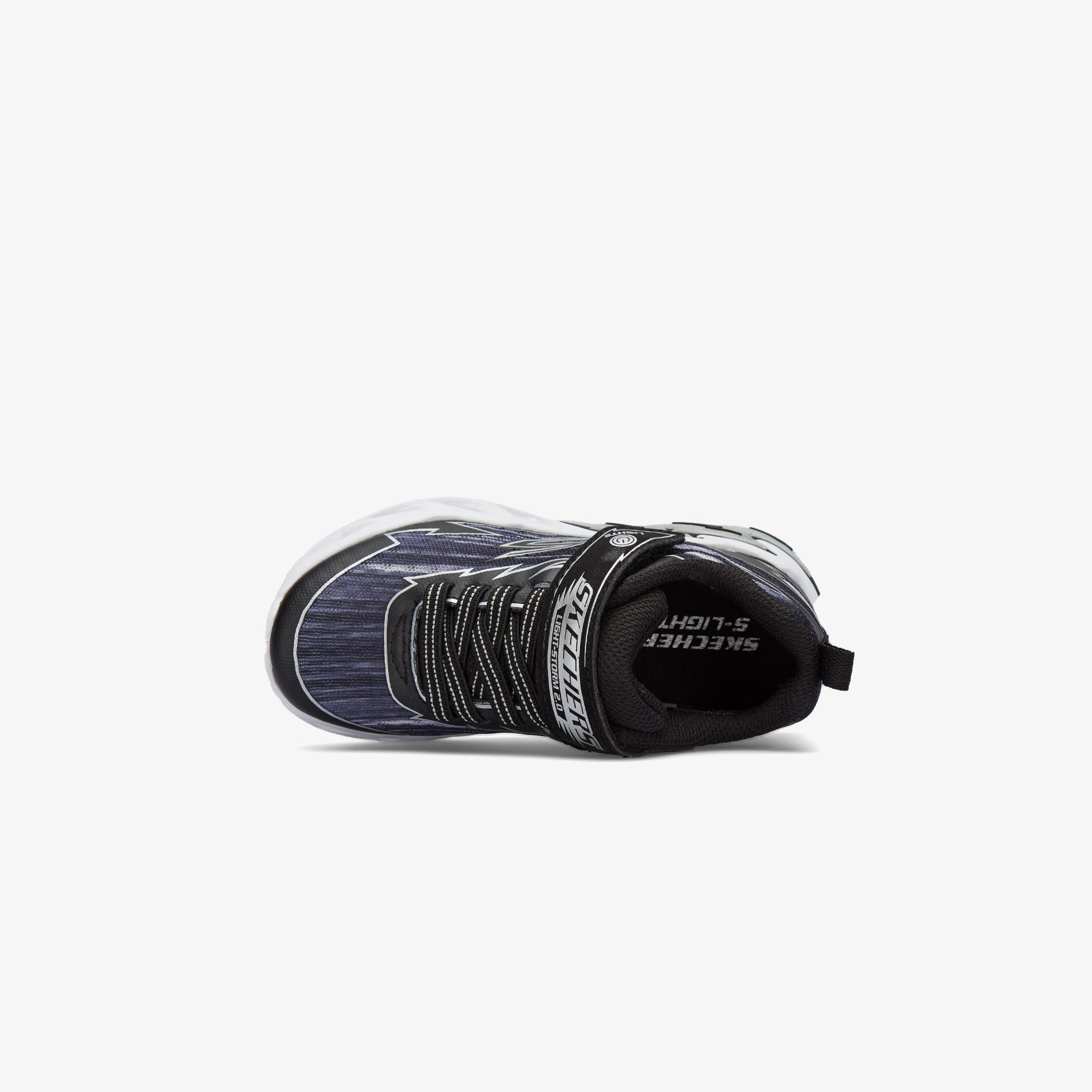 Skechers Light Storm 2.0 Işıklı Çocuk Siyah Spor Ayakkabı