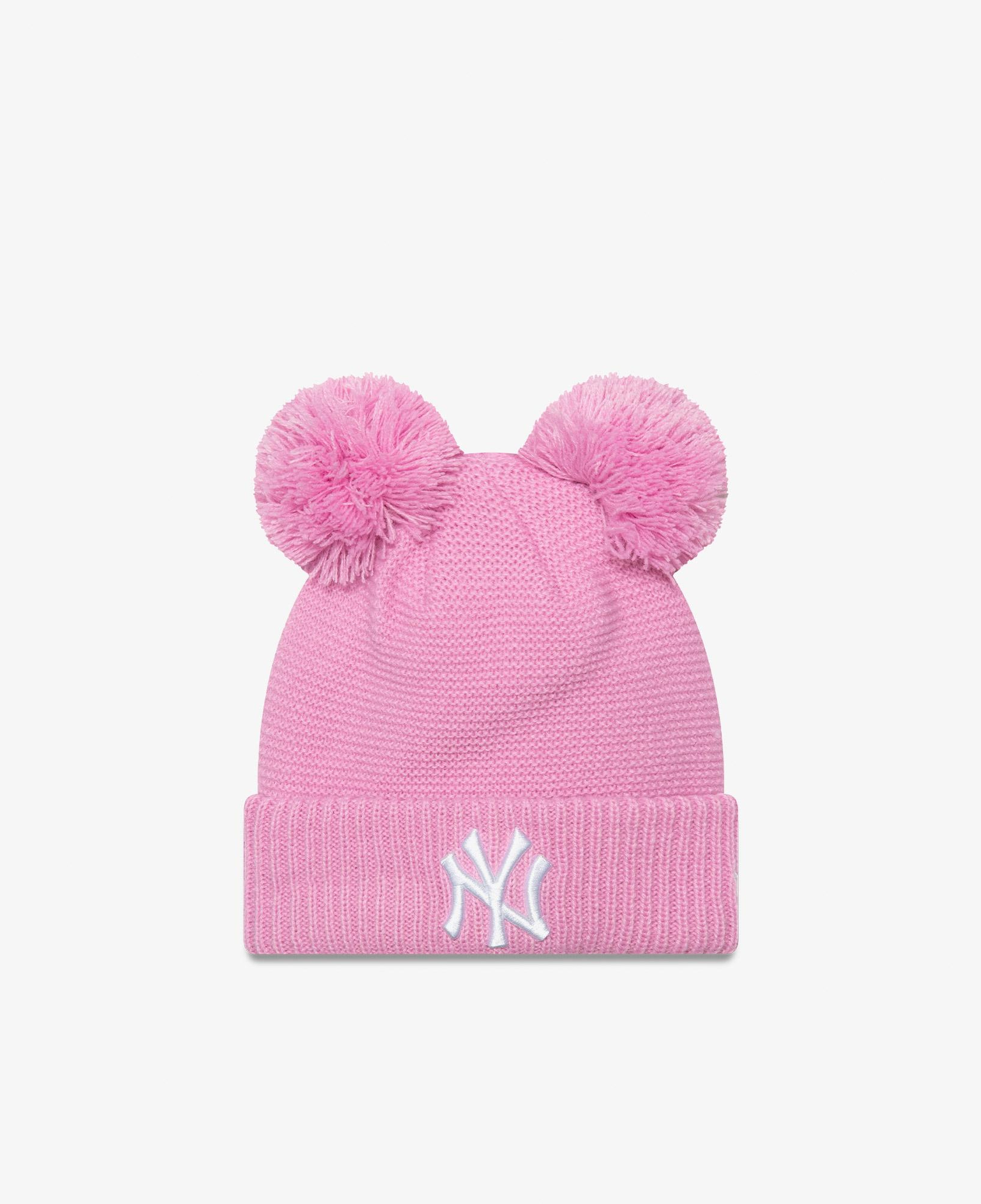 New Era Child Double Pom Neyyan Fpk Çocuk Pembe Bere