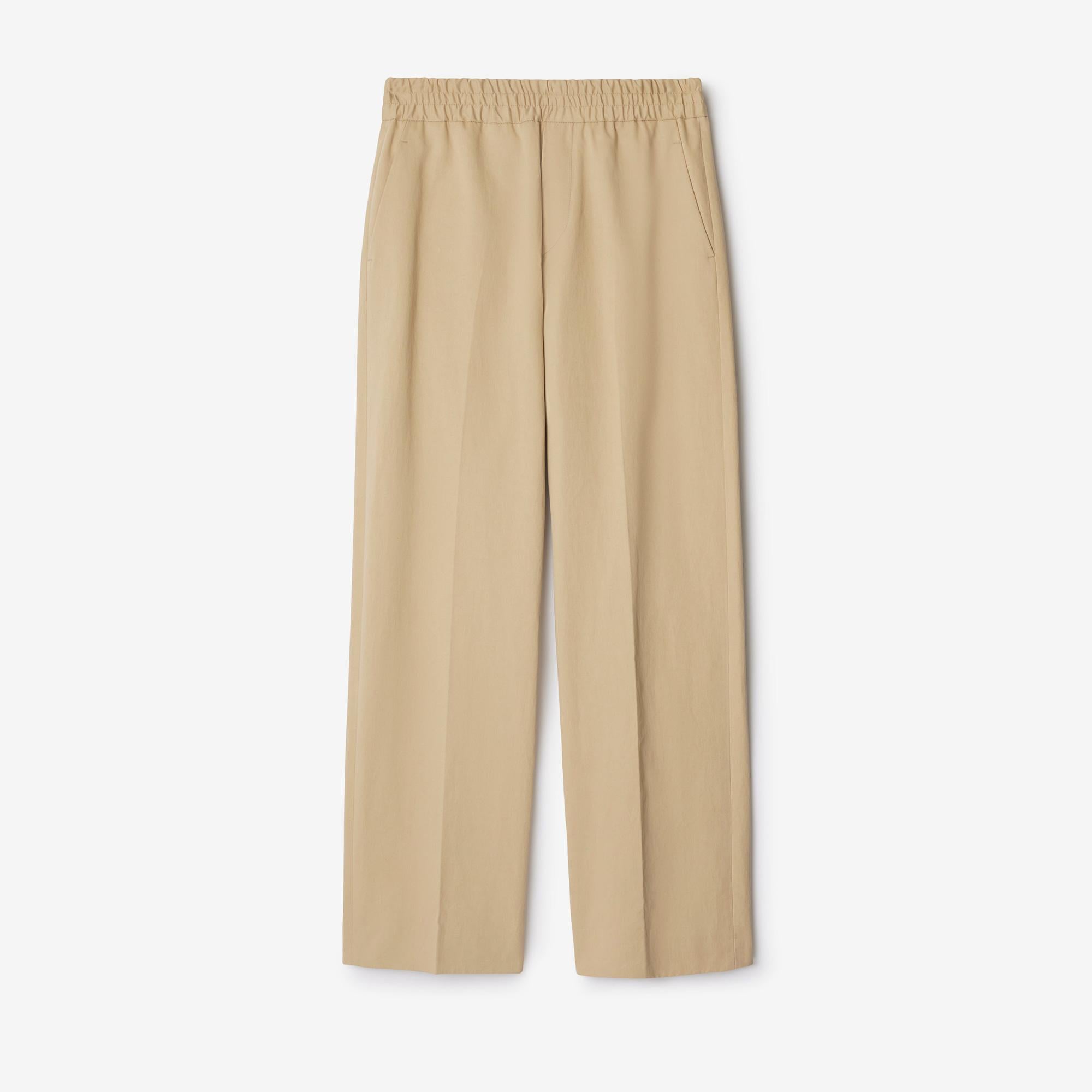 Burberry Kadın Bej Pantolon
